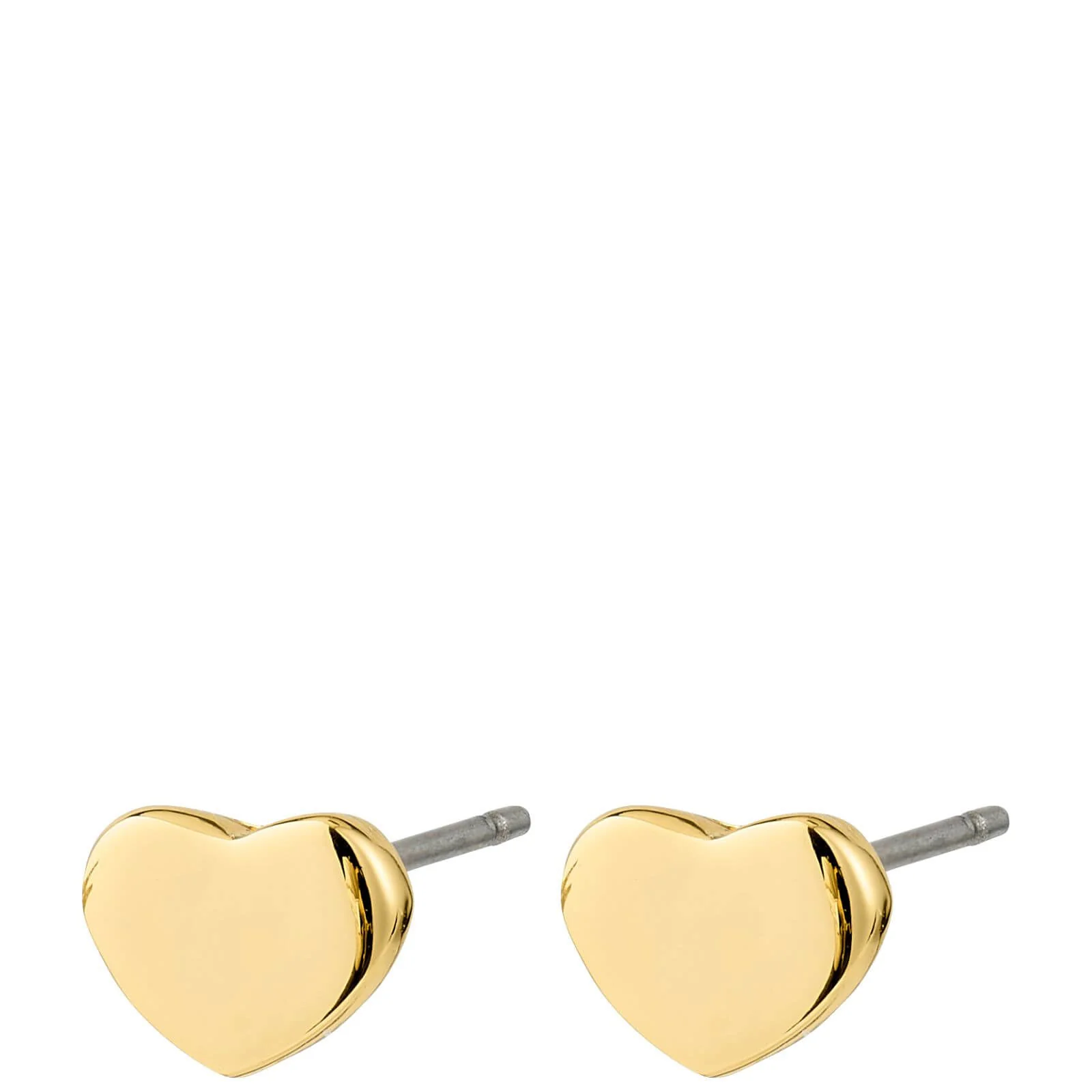 Pilgrim Arin Gold Small Heart Stud Earrings