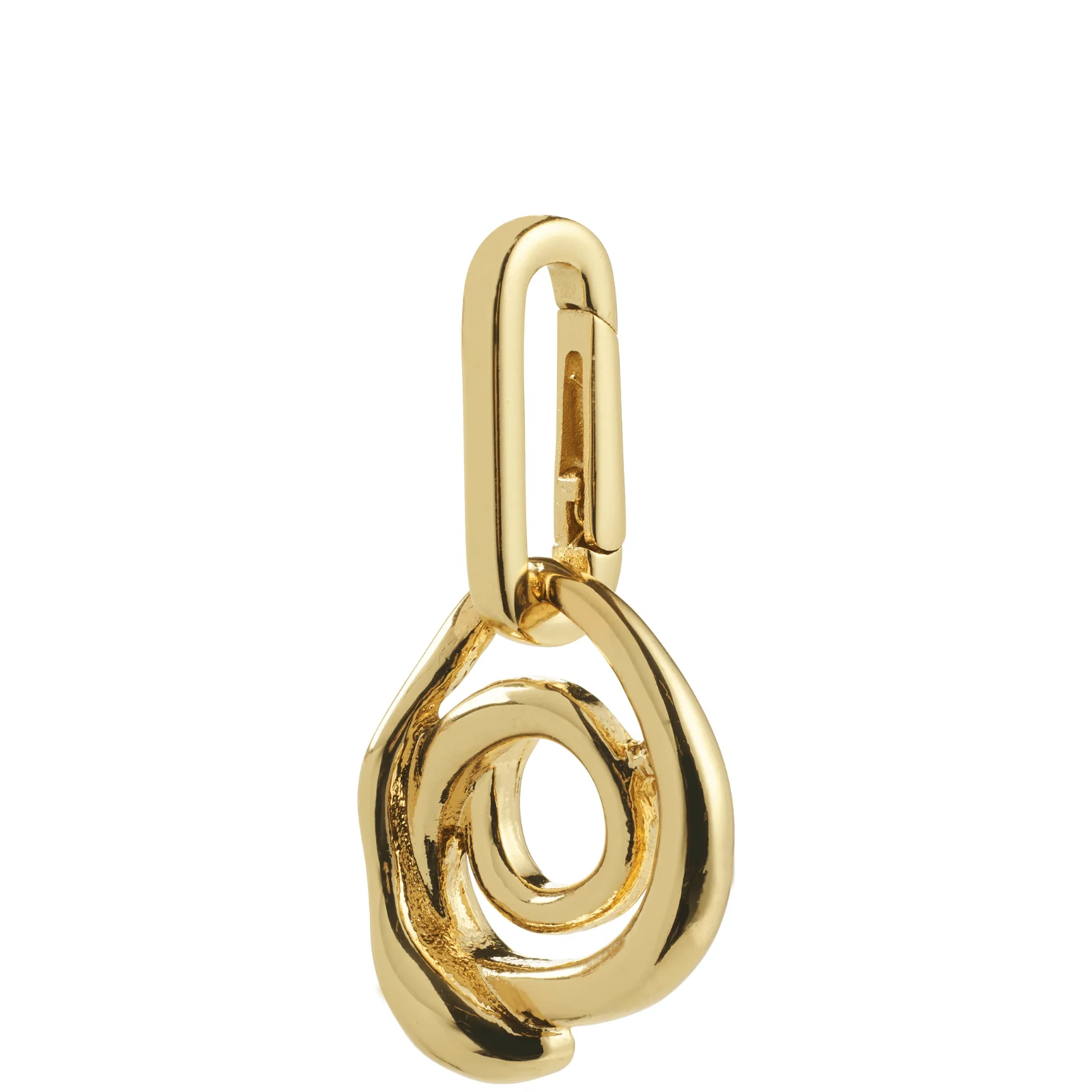 Pilgrim Charm Gold Curl Pendant
