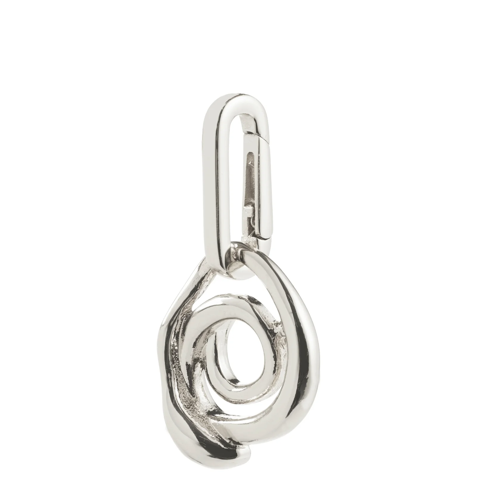 Pilgrim Charm Silver Curl Pendant