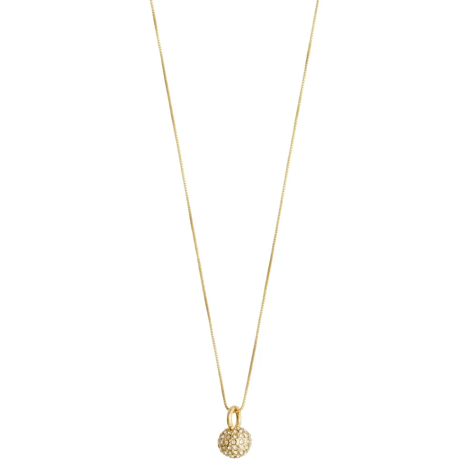 Pilgrim Edtli Gold Crystal Charm Necklace - Image 2