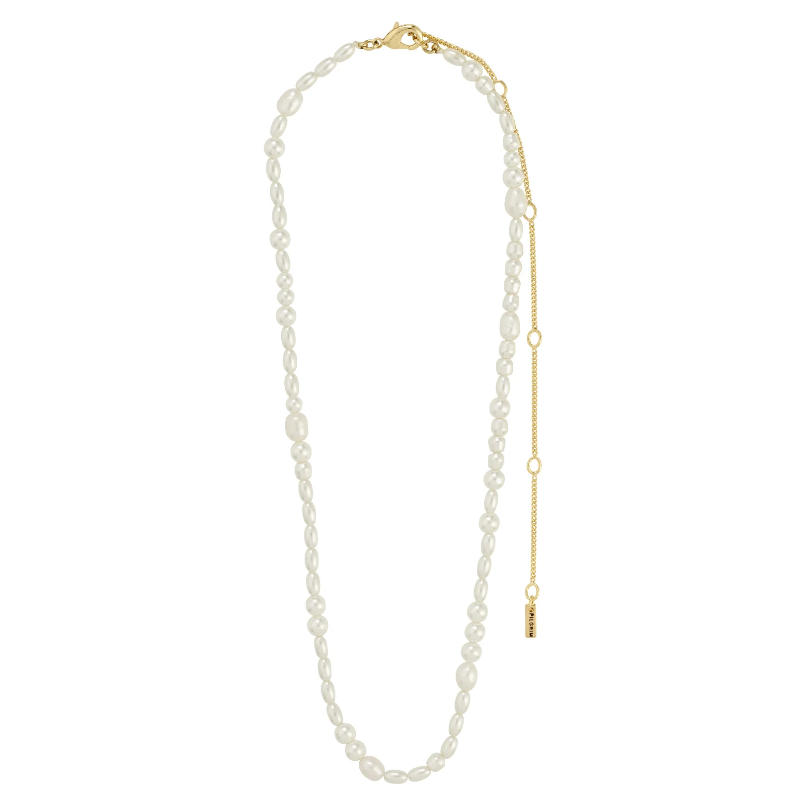 Pilgrim Elliana Gold Freshwater Pearl Necklace - Image 2