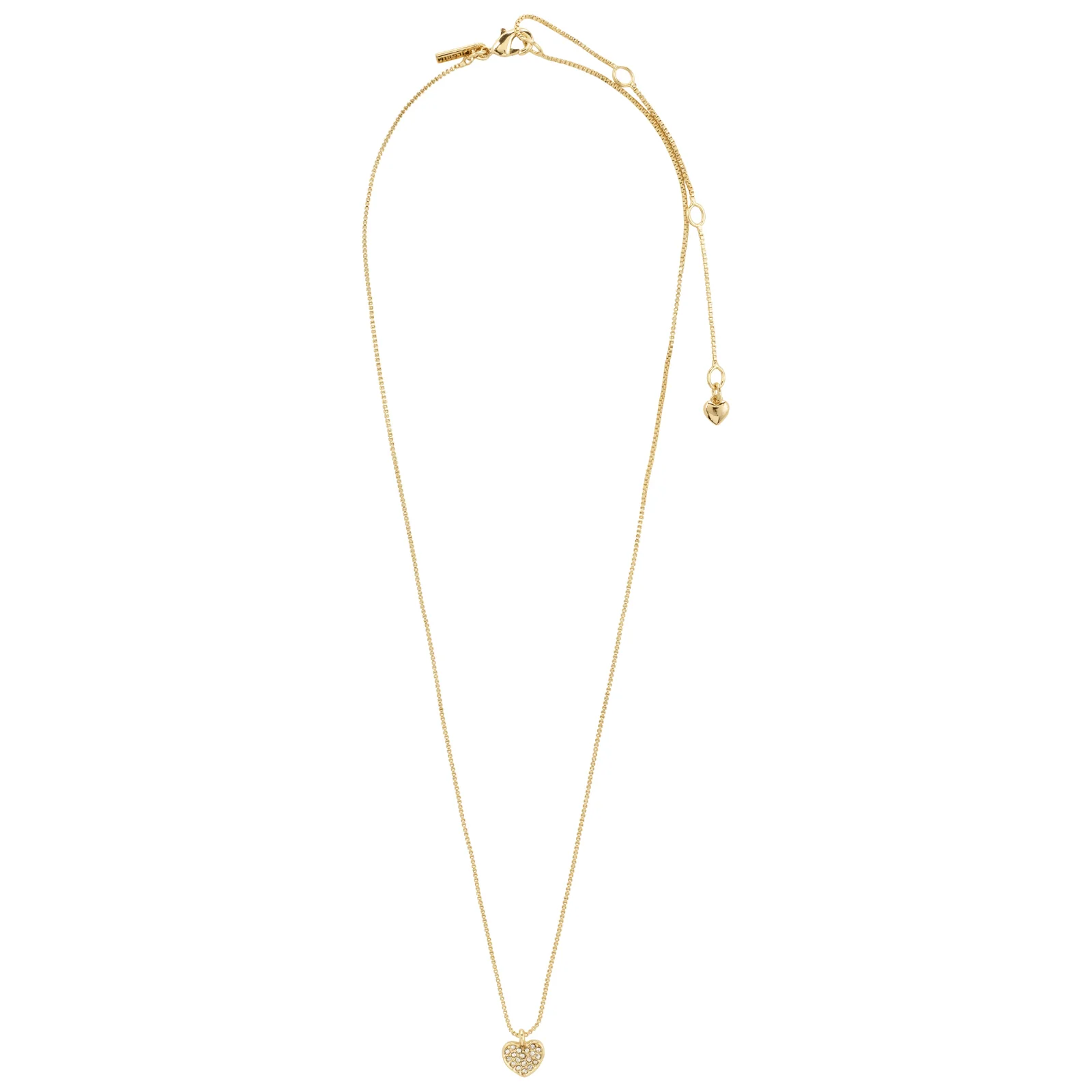 Pilgrim Emmett Gold Small Heart Necklace - Image 2