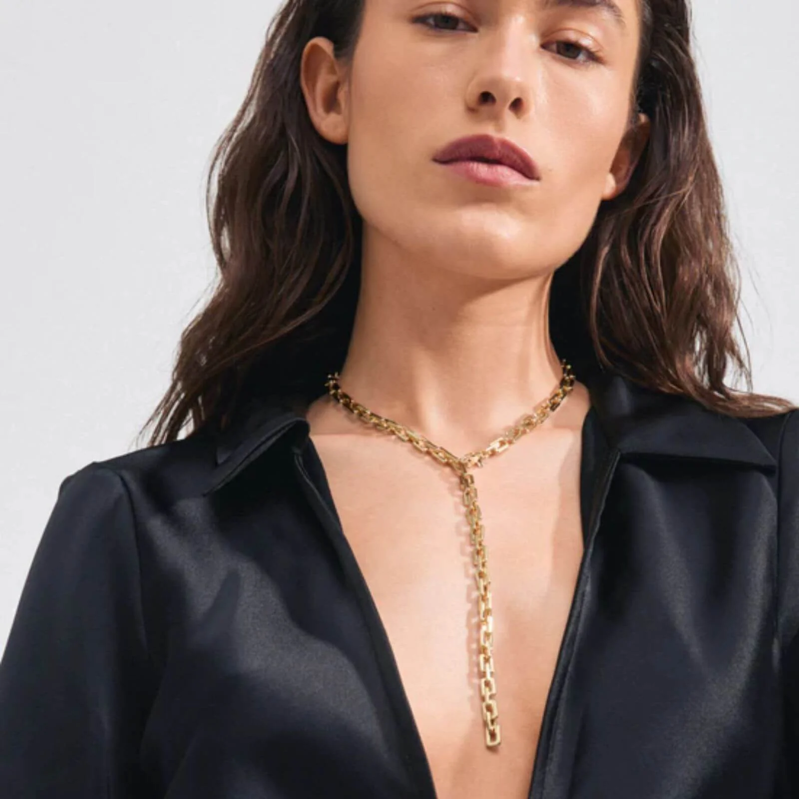 Pilgrim Feel Gold Link Necklace - Image 3