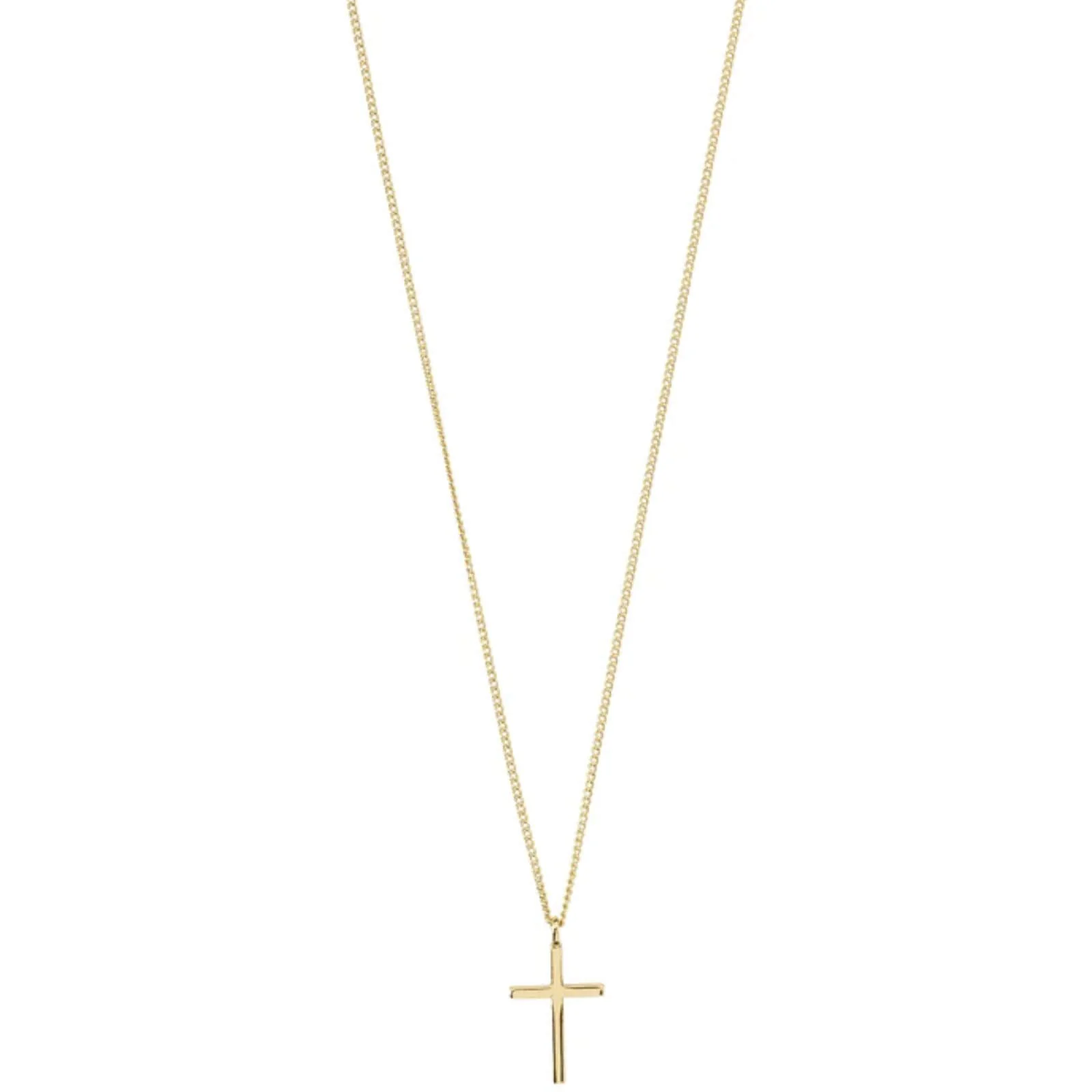 Pilgrim Flynn Gold Cross Pendant Necklace