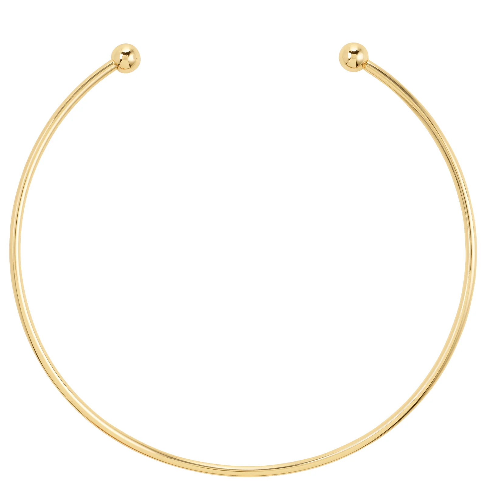 Pilgrim Gold Charm Choker Necklace