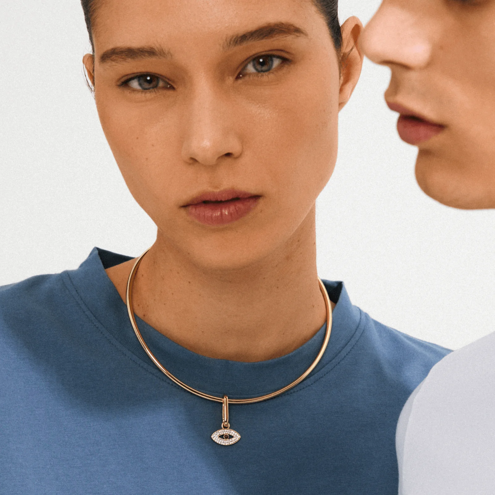 Pilgrim Gold Charm Choker Necklace - Image 3