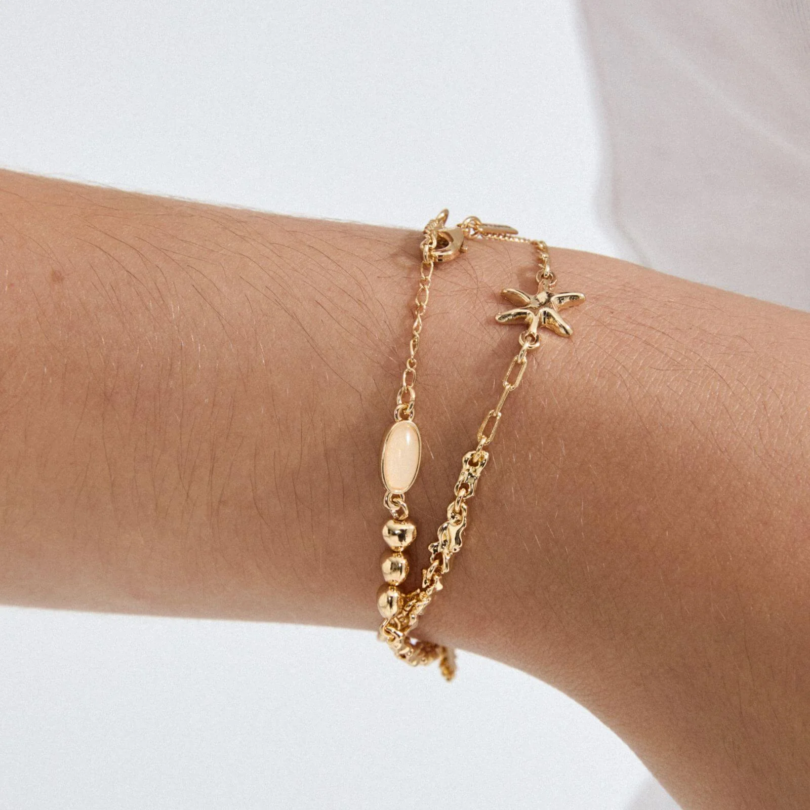 Pilgrim Gold Prism Sun Bracelet - Image 2