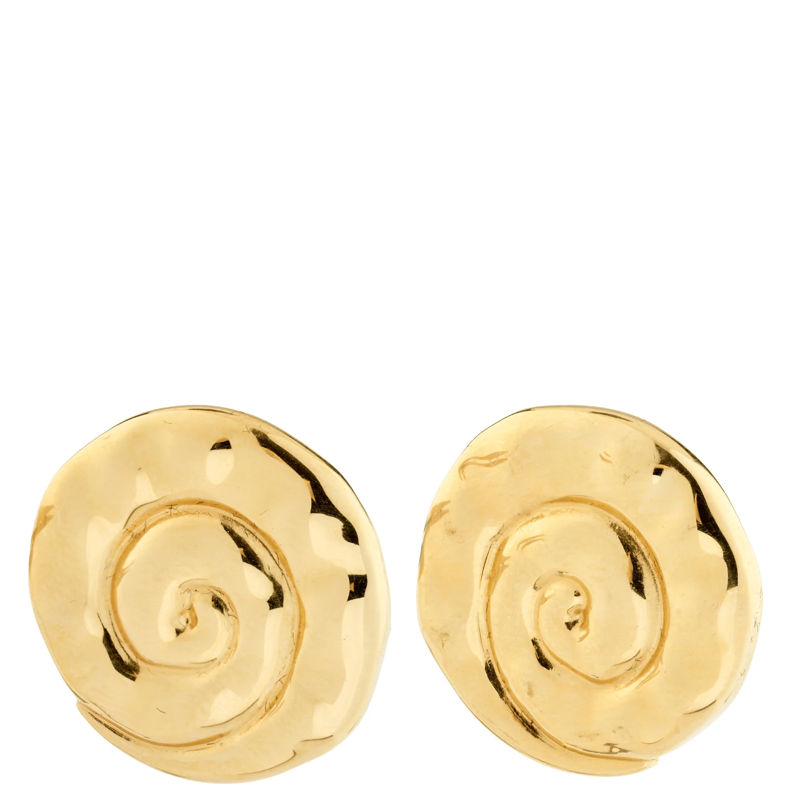Pilgrim Haze Gold Large Stud Earrings