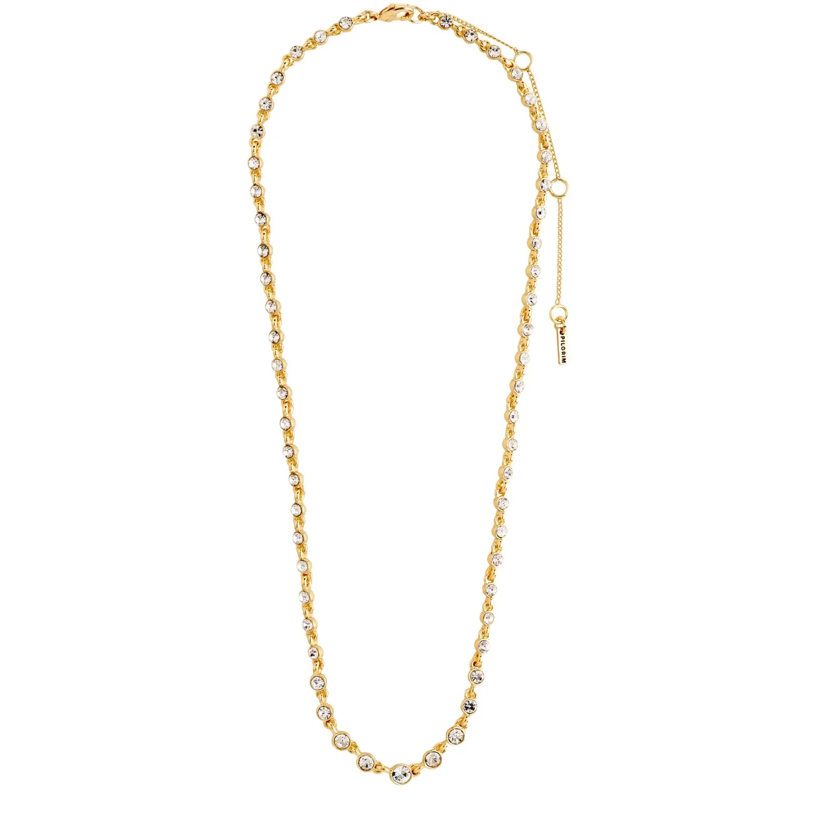Pilgrim Imogene Gold Crystal Necklace - Image 2