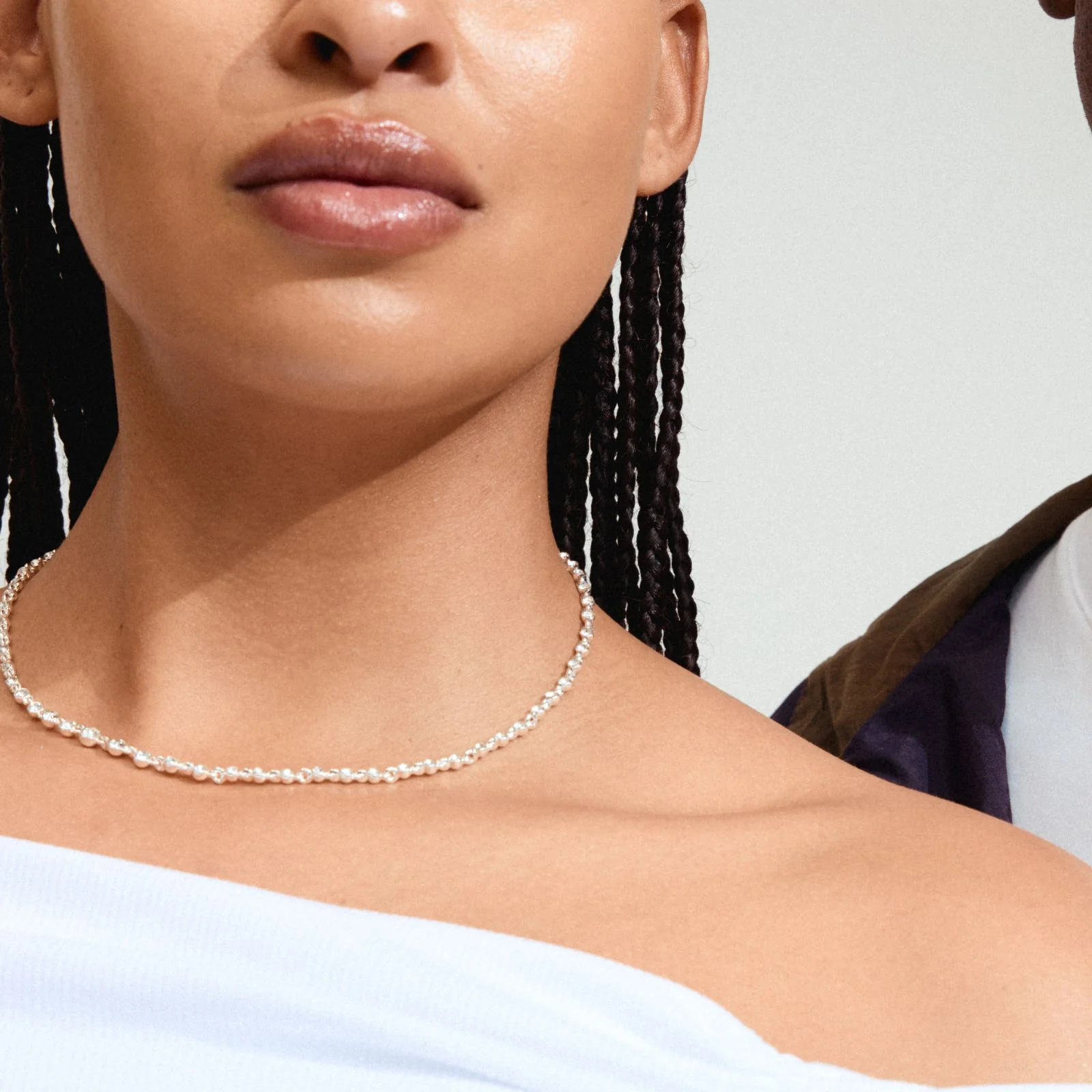 Pilgrim Imogene Gold Crystal Necklace - Image 3