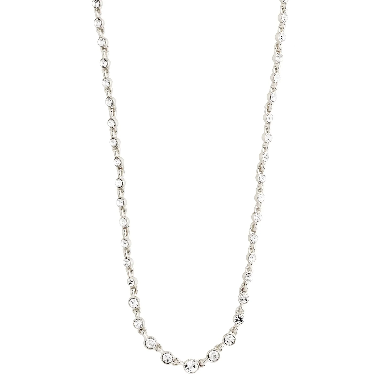 Pilgrim Imogene Silver Crystal Necklace