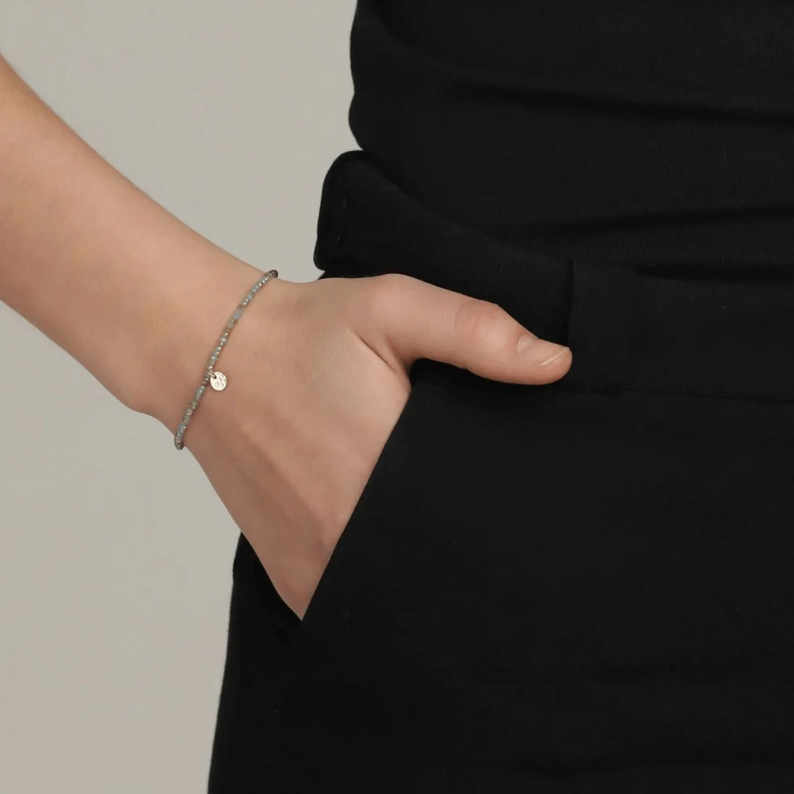 Pilgrim Indie Bracelet - Blue Aqua - Image 2