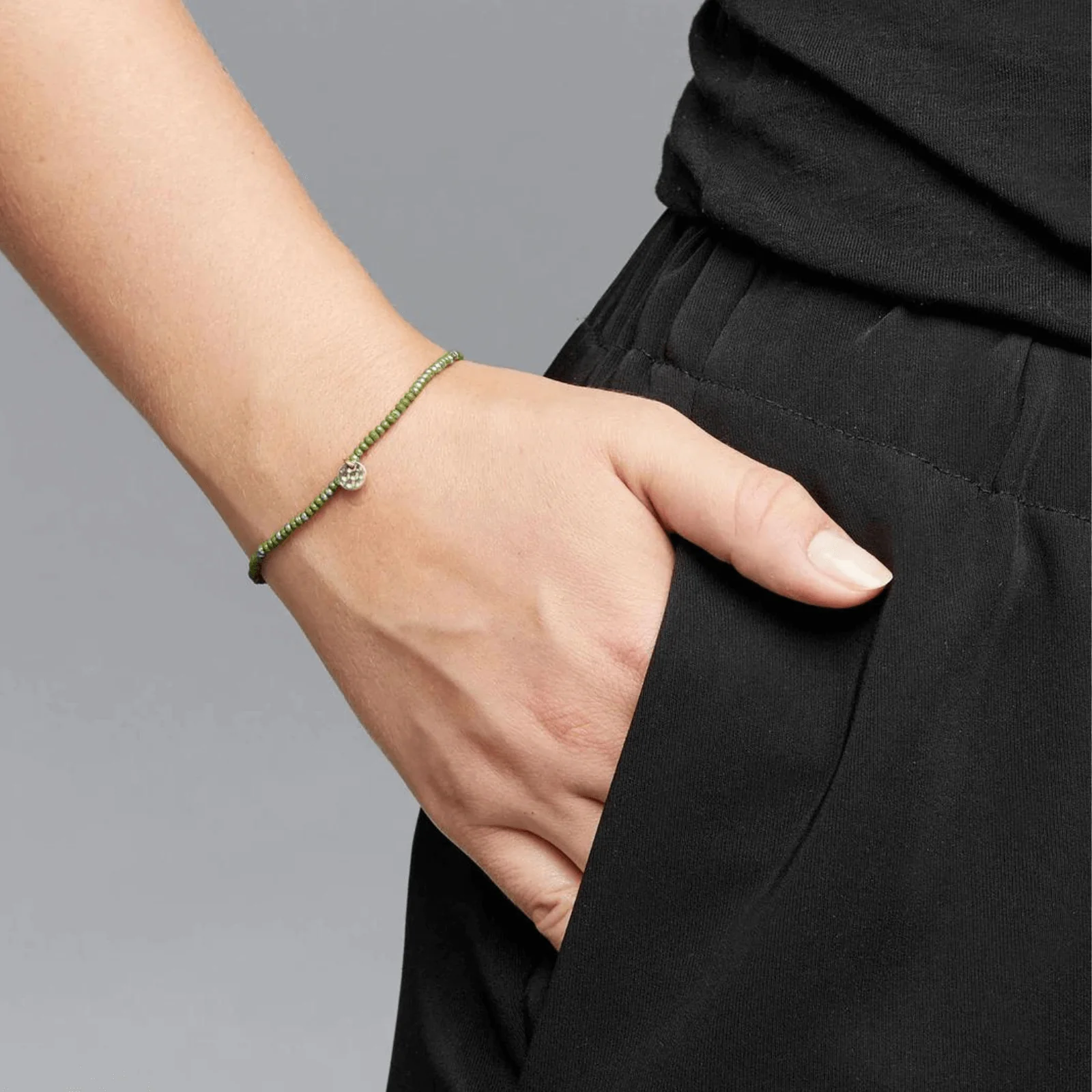 Pilgrim Indie Bracelet - Green - Image 2