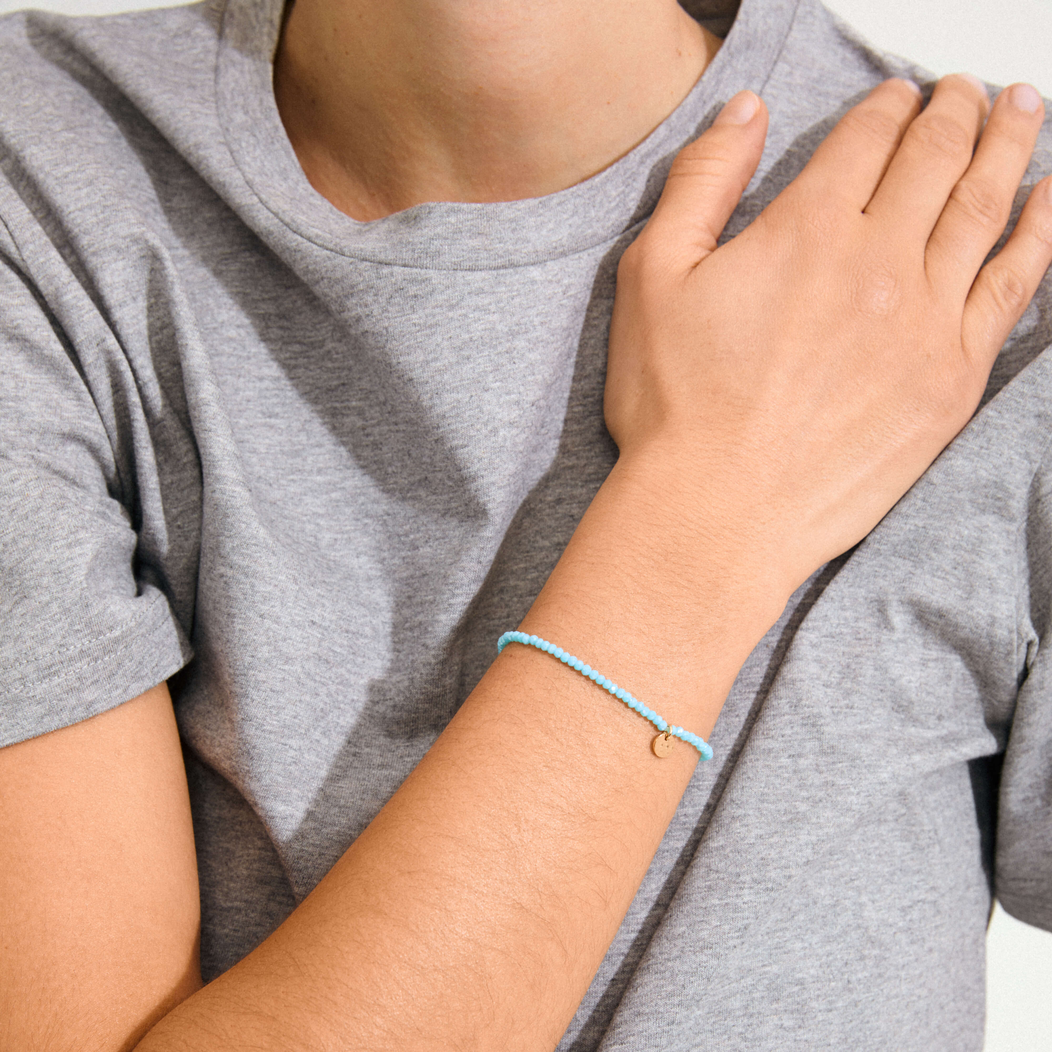 Pilgrim Indie Bracelet - Sky Blue - Image 2