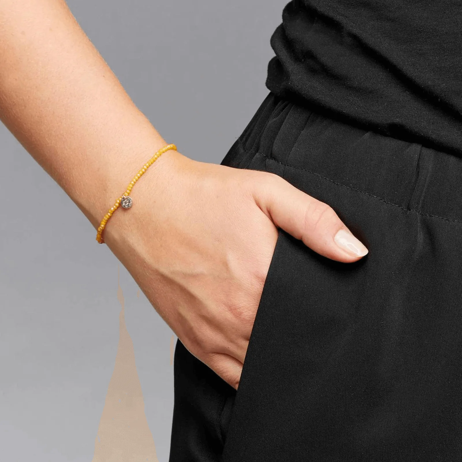Pilgrim Indie Bracelet - Yellow - Image 2