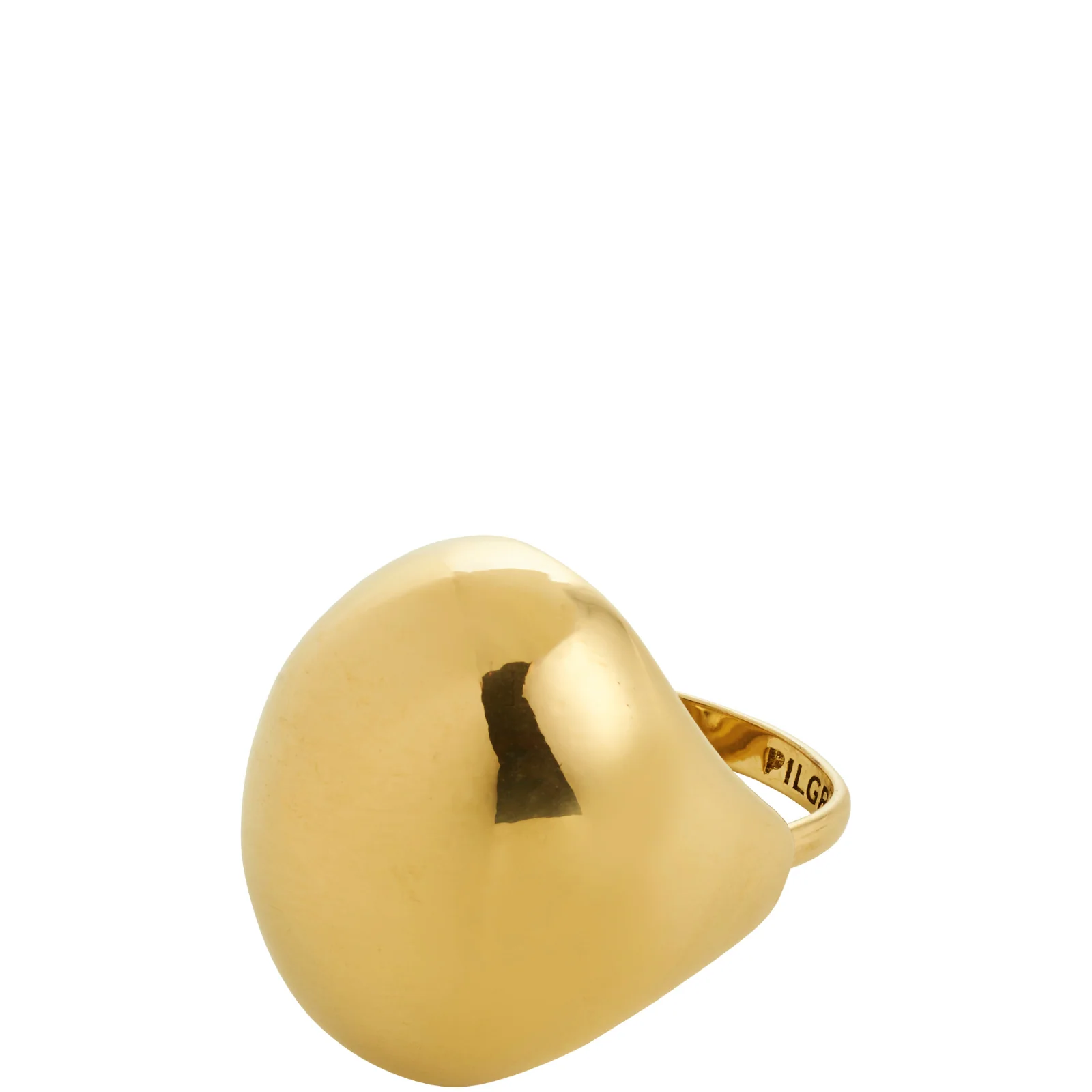 Pilgrim Jameson Gold Large Oval Dome Ring