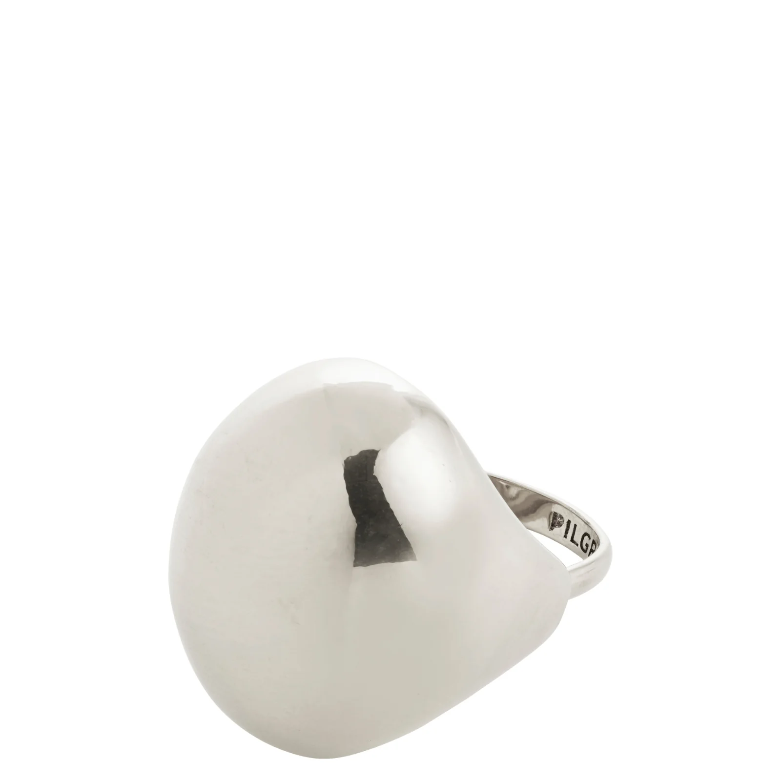 Pilgrim Jameson Silver Large Oval Dome Ring