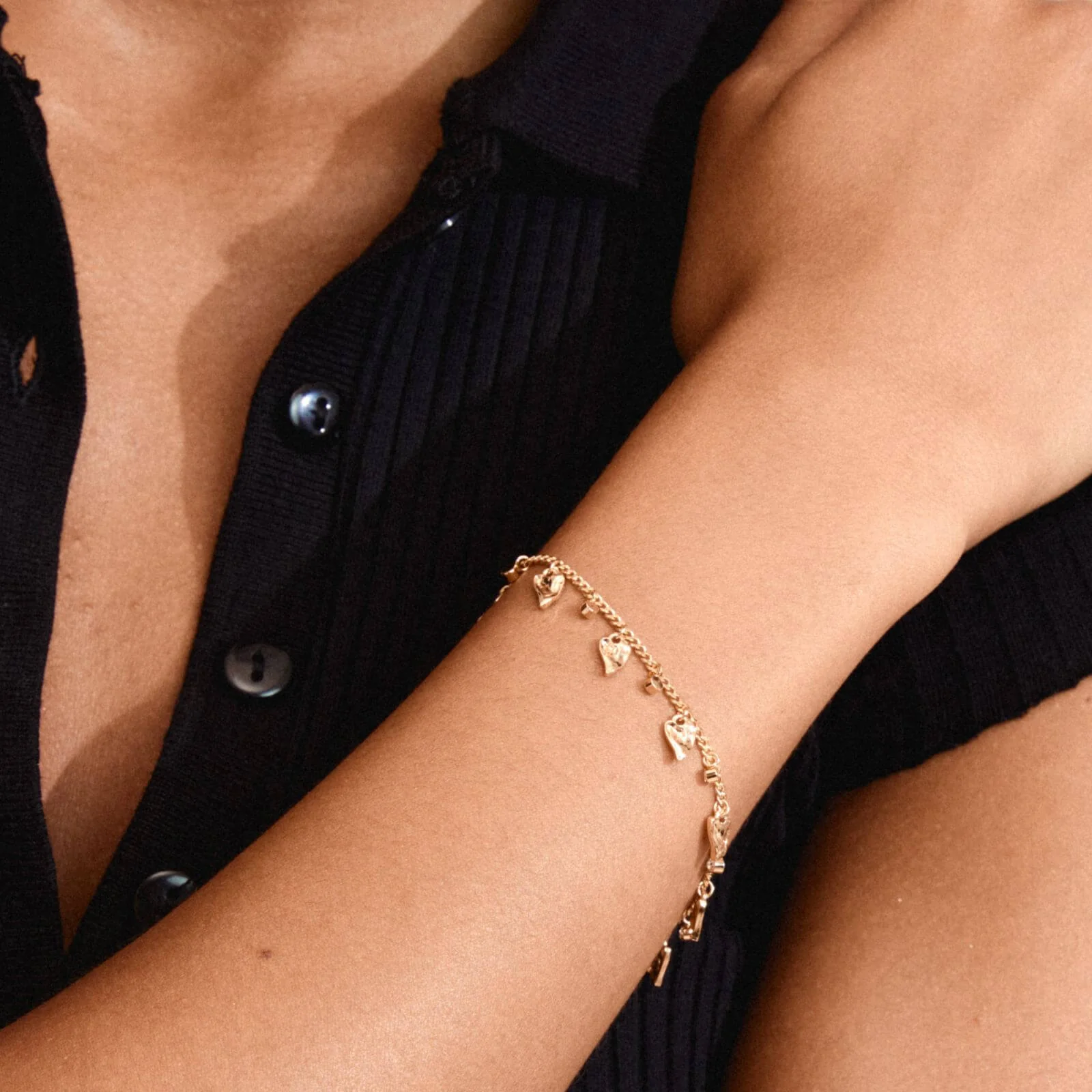 Pilgrim Jules Gold Bracelet - Image 2
