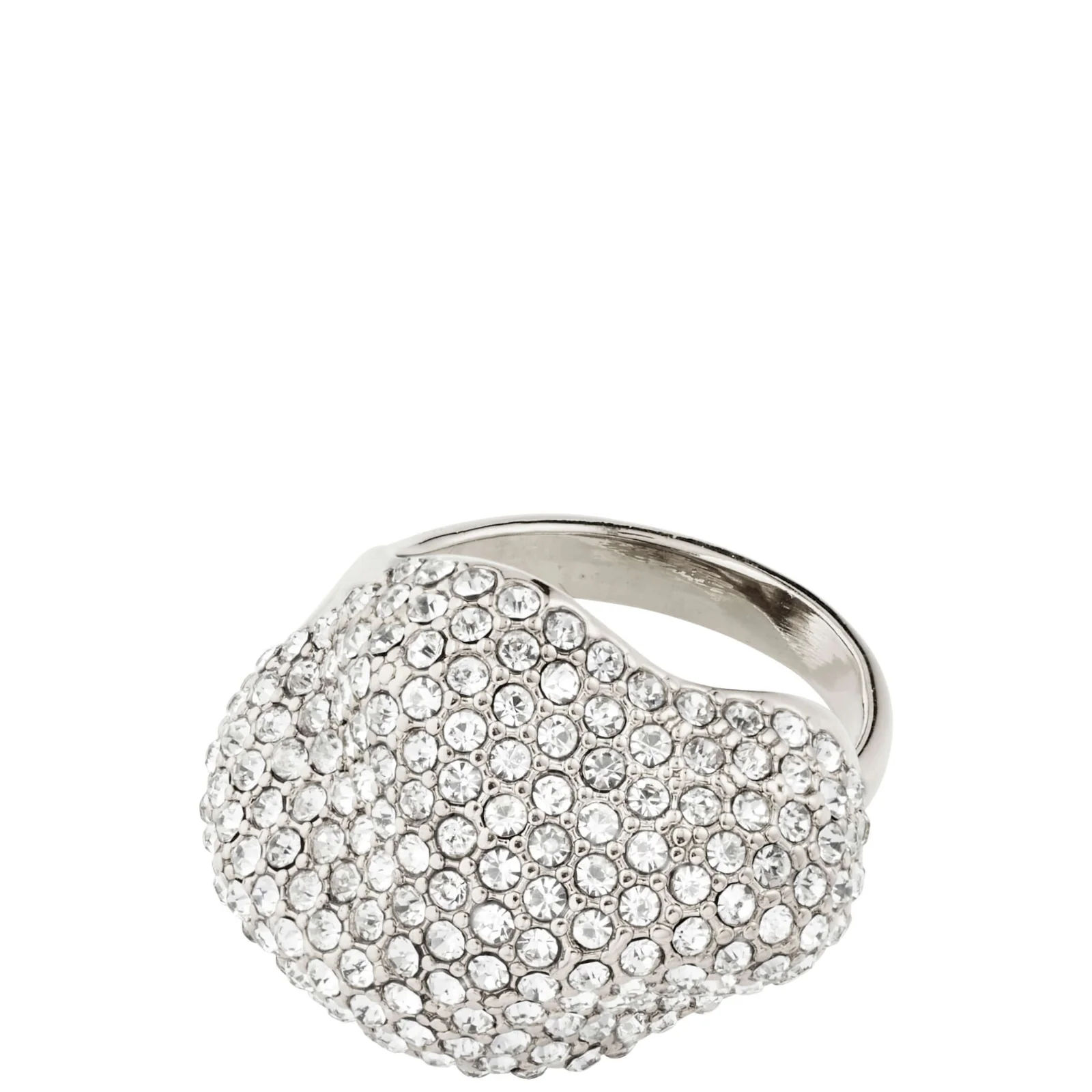 Pilgrim Lael Silver Crystal Statement Ring