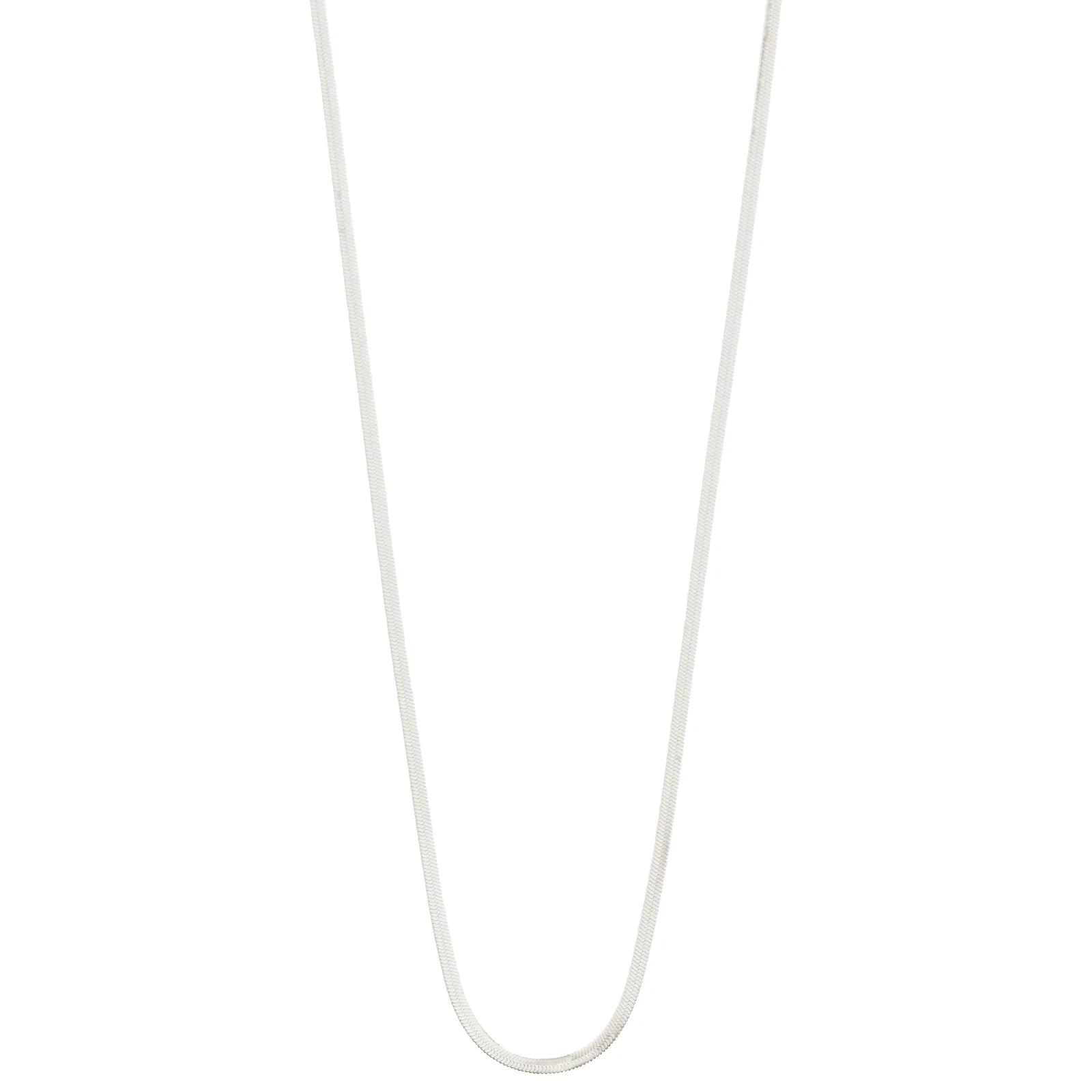 Pilgrim Nikita Silver Fine Snake Chain Necklace