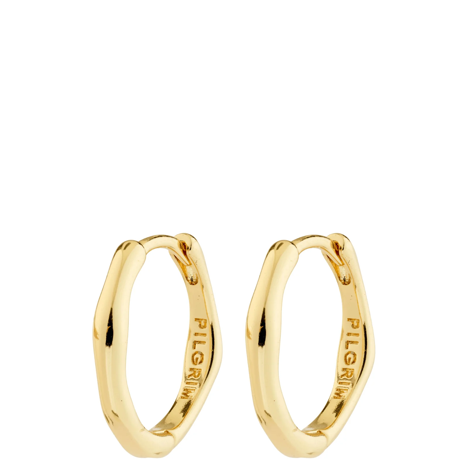 Pilgrim Nova Gold Fine Hoop Earrings