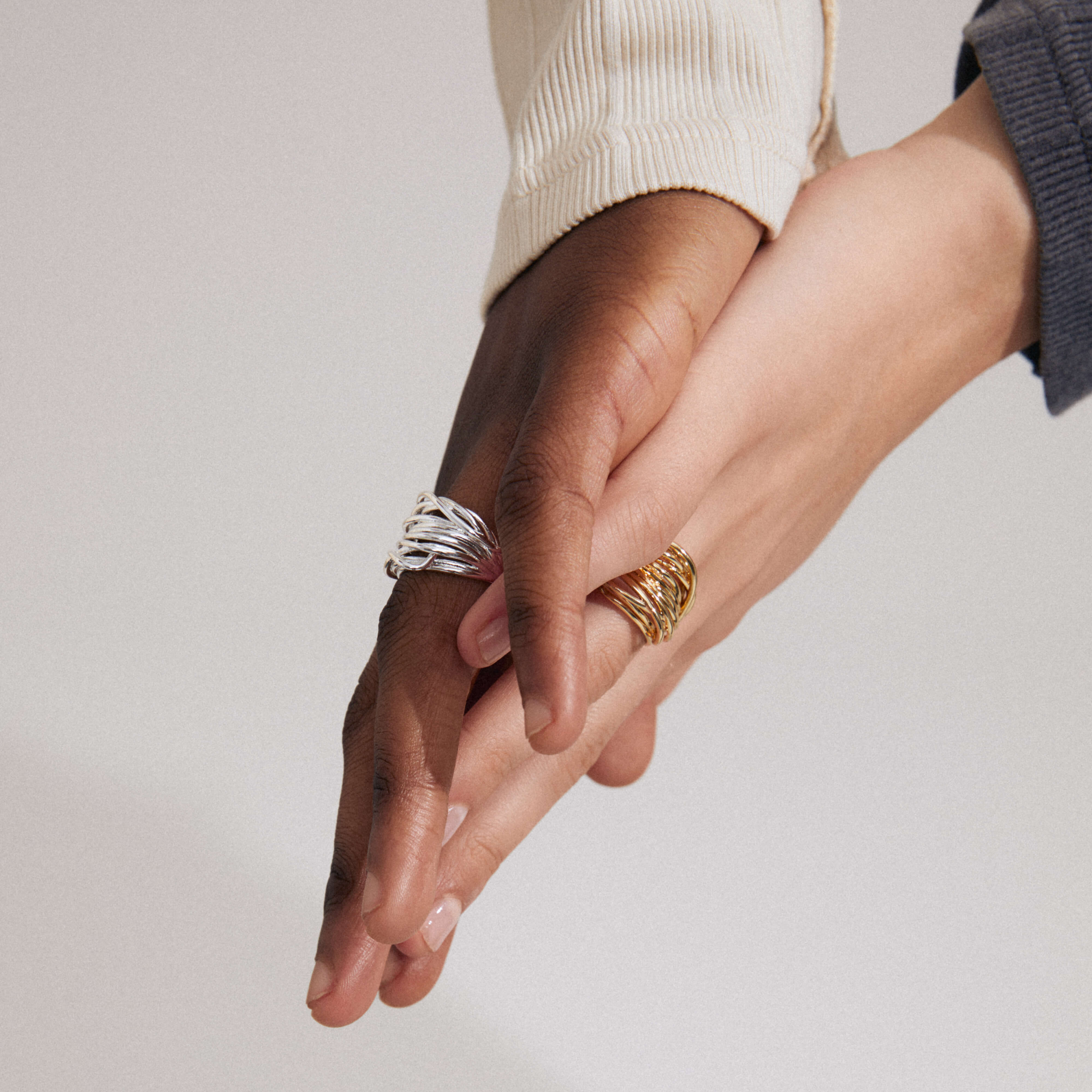 Pilgrim Pamela Gold Ring - Image 2