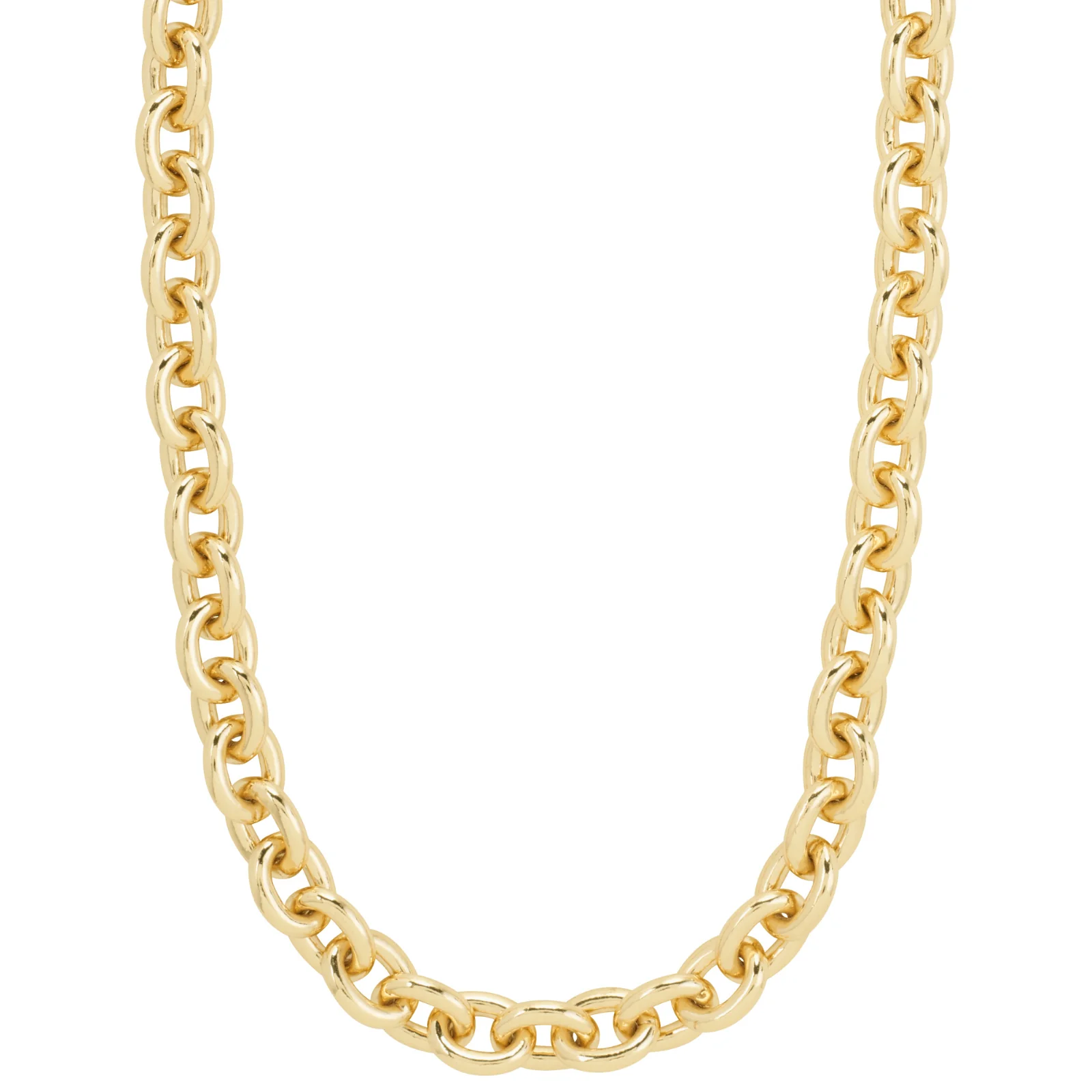 Pilgrim Phase Gold Chunky Link Necklace
