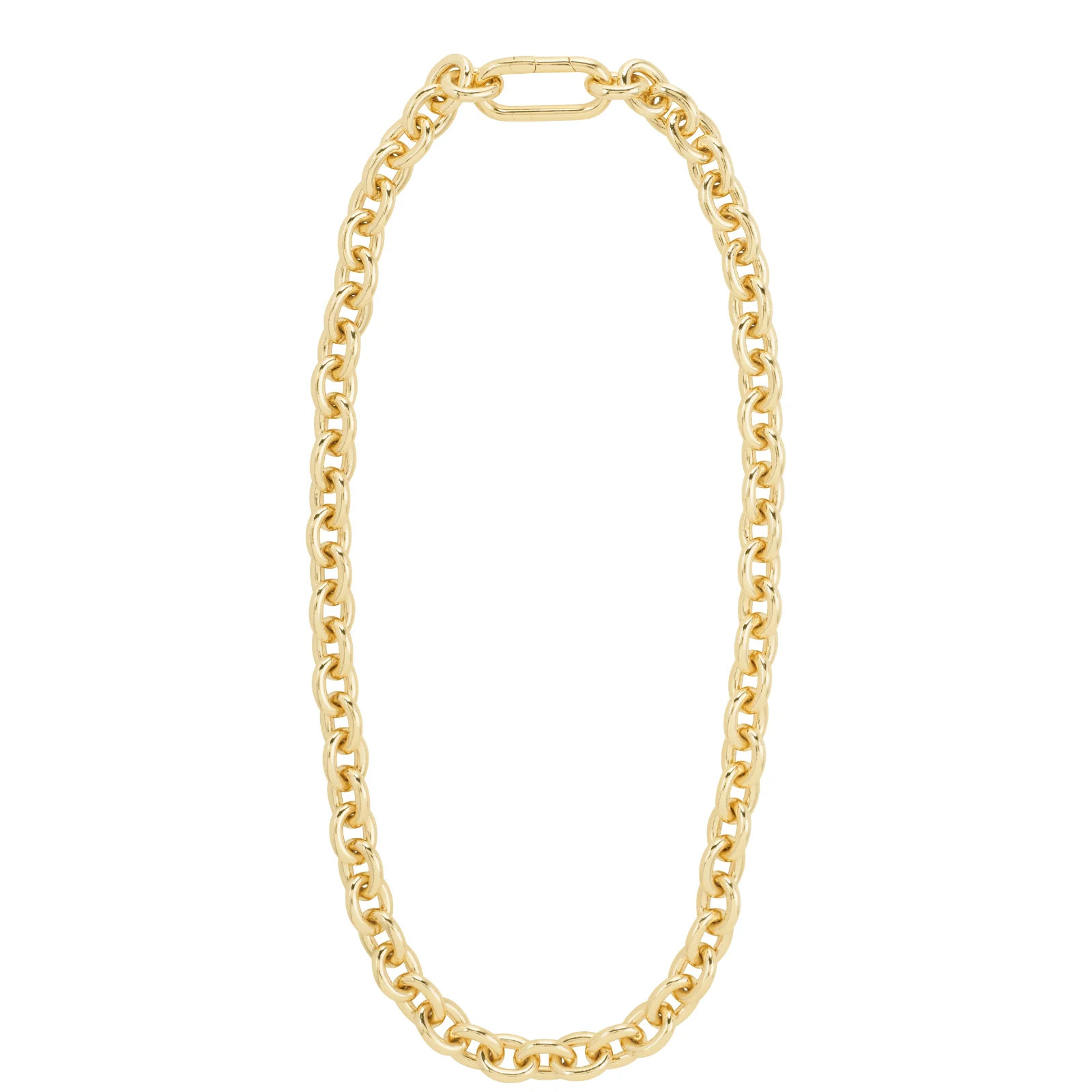 Pilgrim Phase Gold Chunky Link Necklace - Image 2