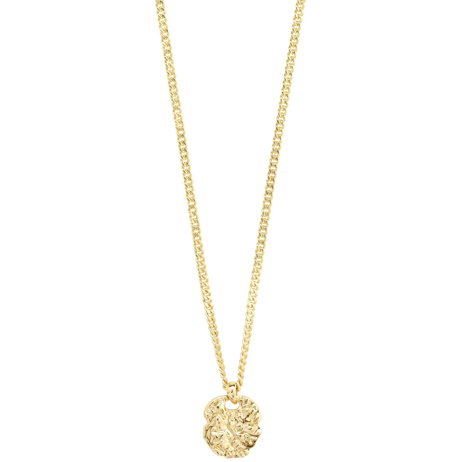Pilgrim Scottie Gold Coin Necklace