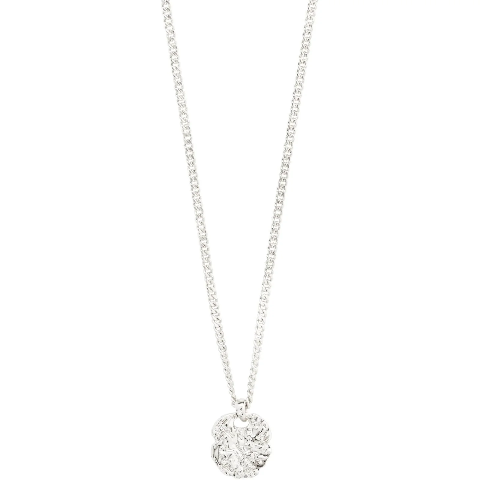 Pilgrim Scottie Silver Coin Necklace
