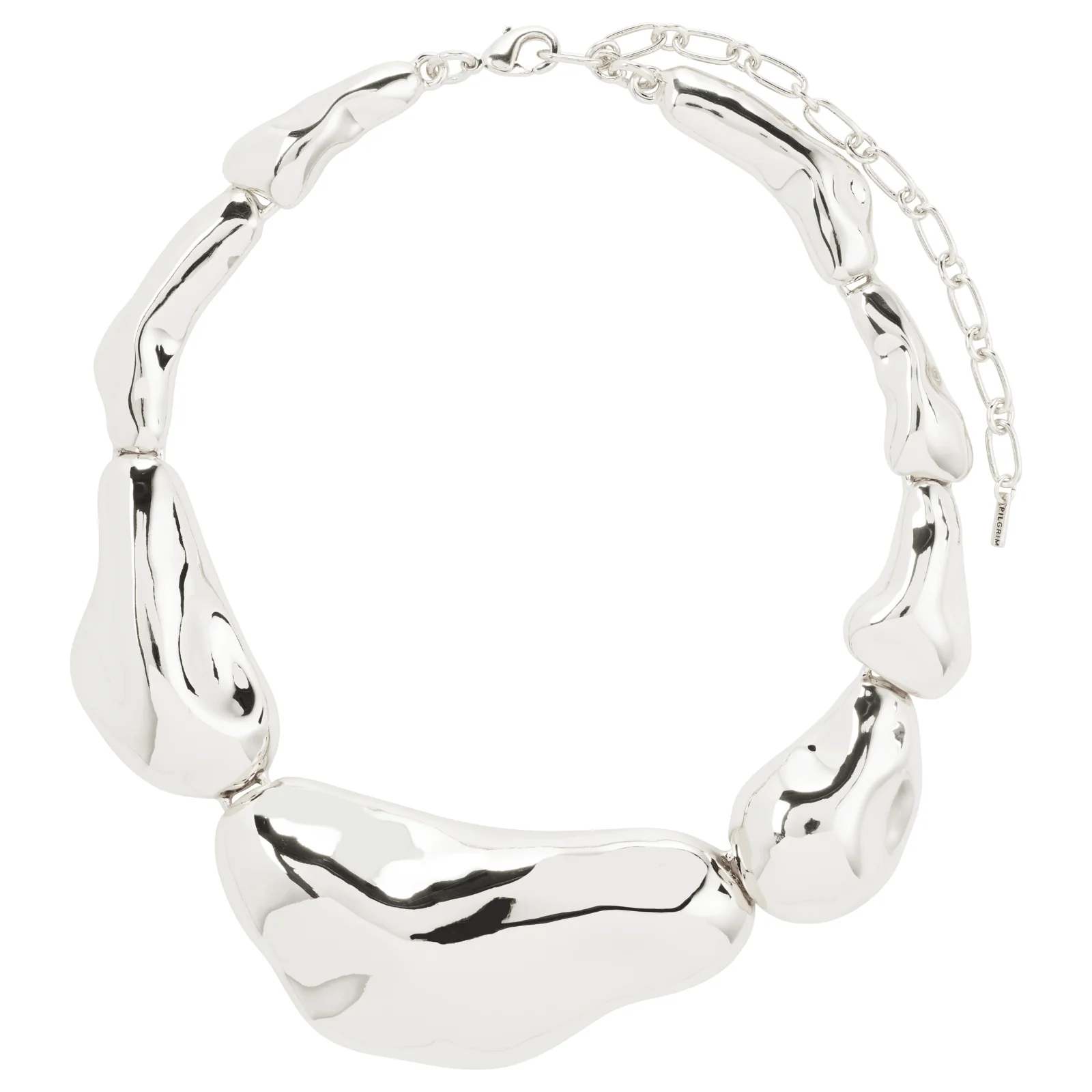 Pilgrim Silver Statement Necklace - Image 2