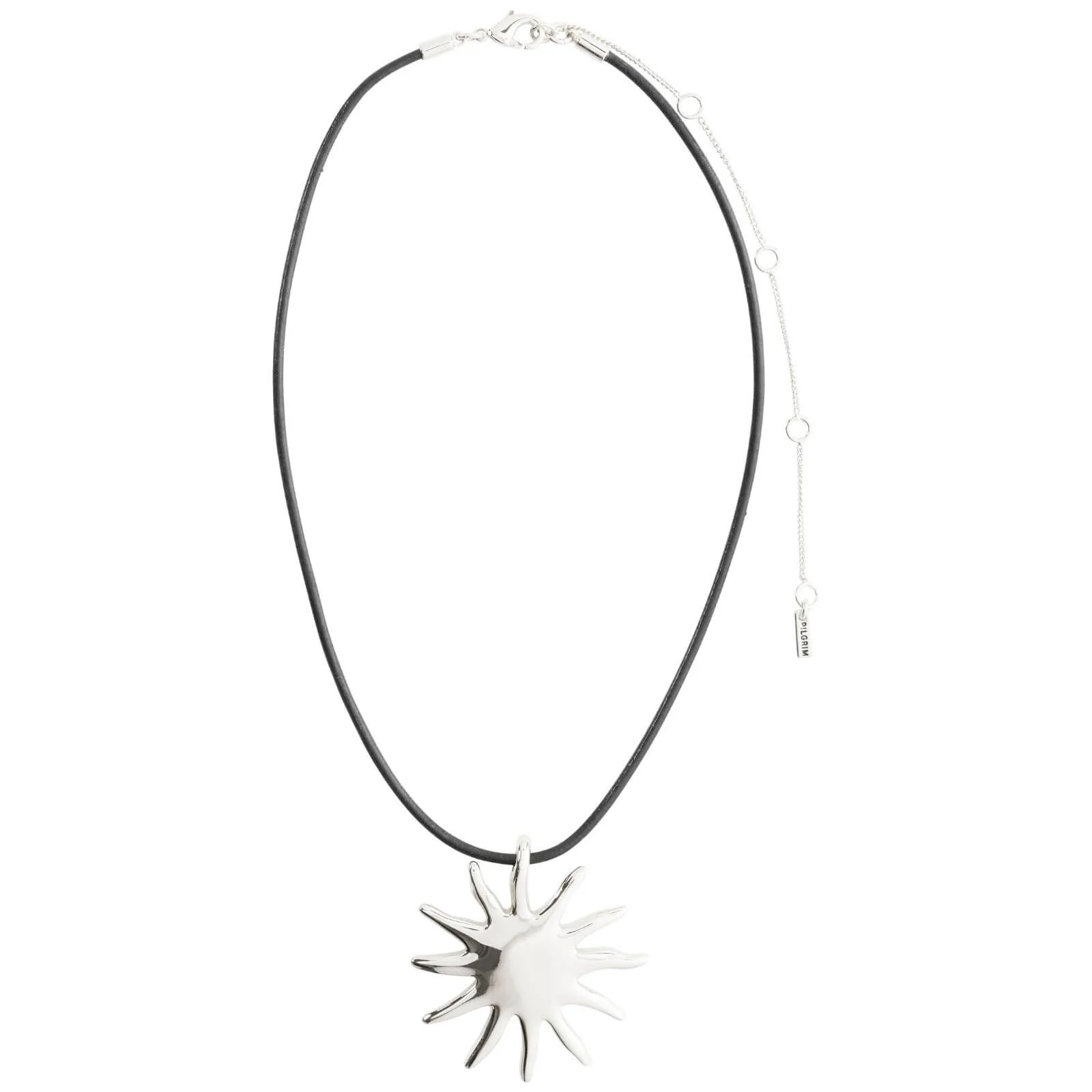 Pilgrim Silver Sun Necklace - Image 2