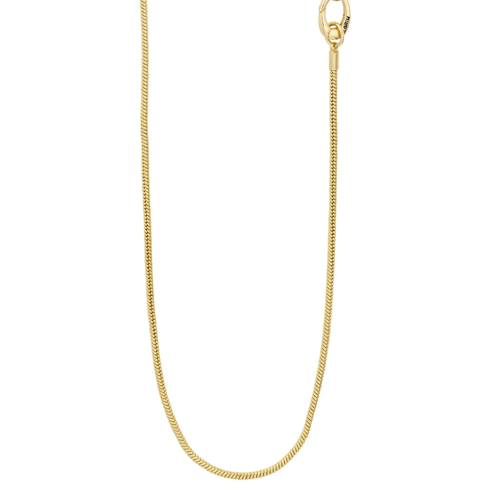 Pilgrim Solidarity Gold Snake Chain Necklace - Image 3