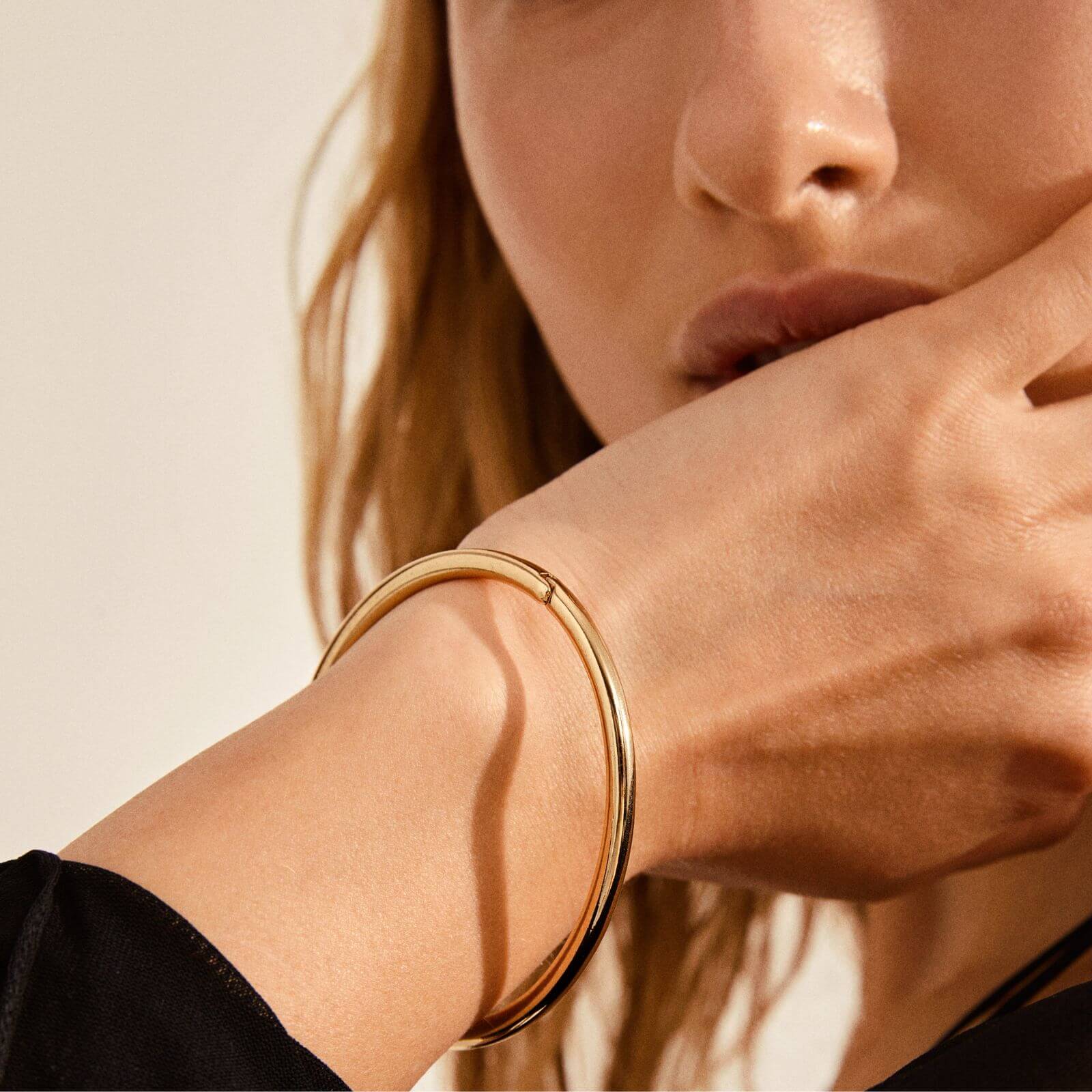 Pilgrim Sophia Gold Bangle - Image 2