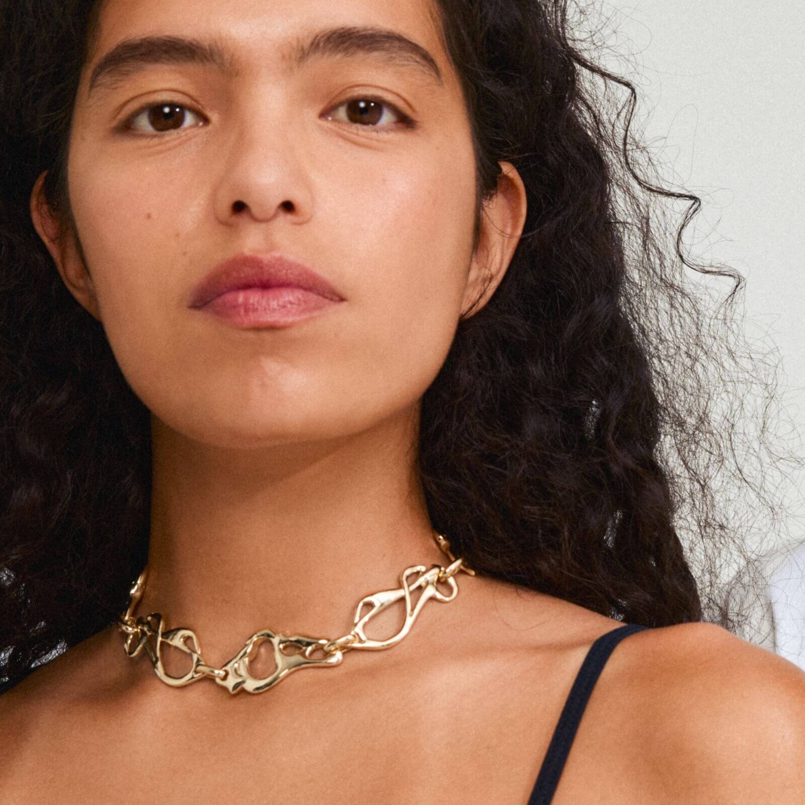 Pilgrim Starlight Gold Necklace - Image 2