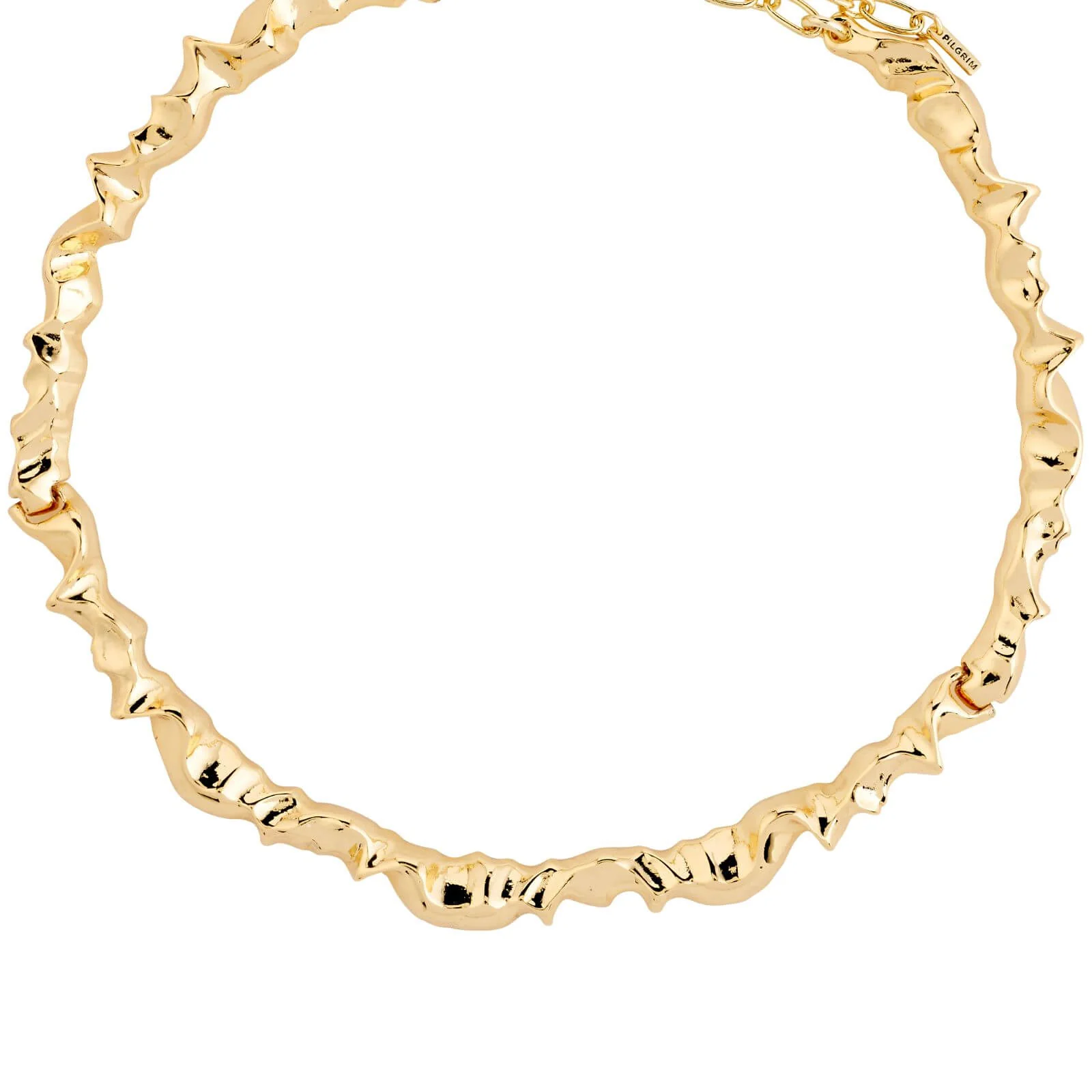 Pilgrim Sunset Gold Chunky Necklace