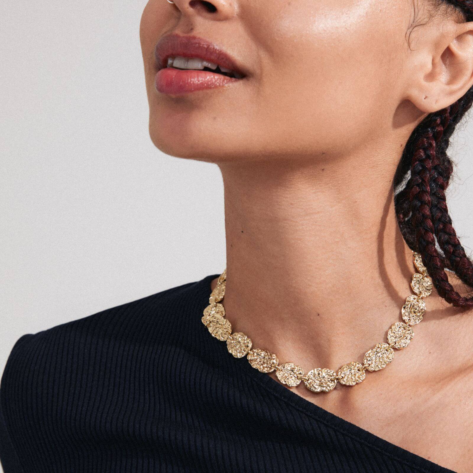 Pilgrim True Gold Statement Necklace - Image 3