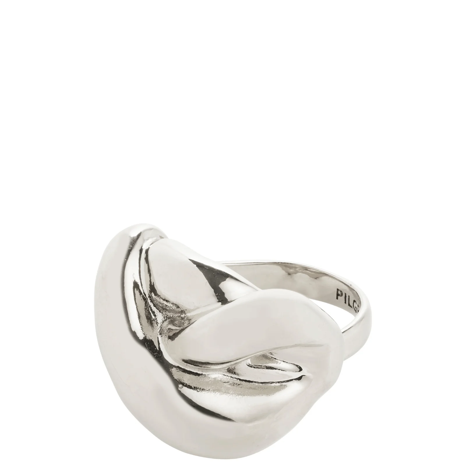 Pilgrim Unfold Silver Large Statement Ring