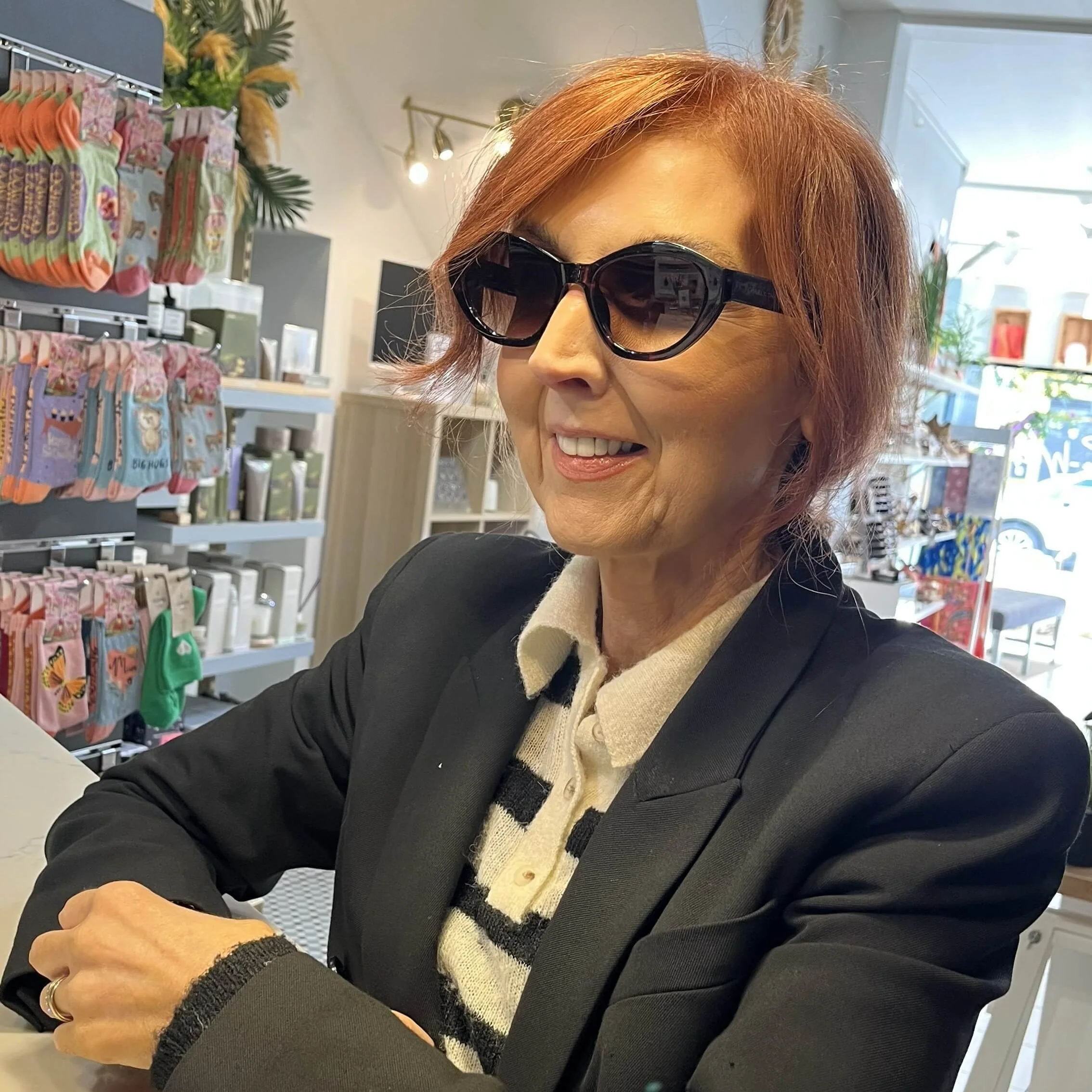 Charly Therapy Anna Sunglasses - Black - Image 4