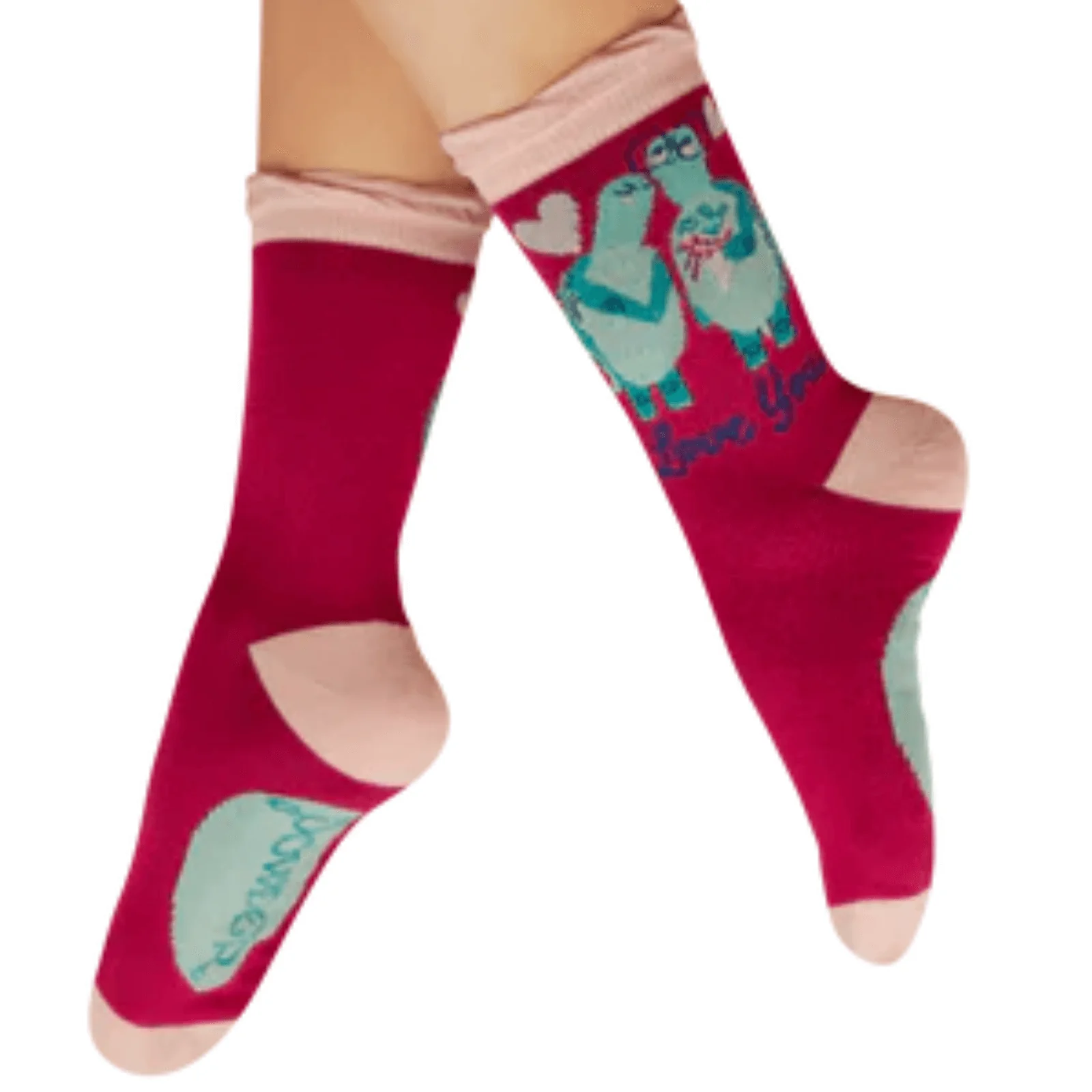 Powder Love You Long Time Ankle Socks