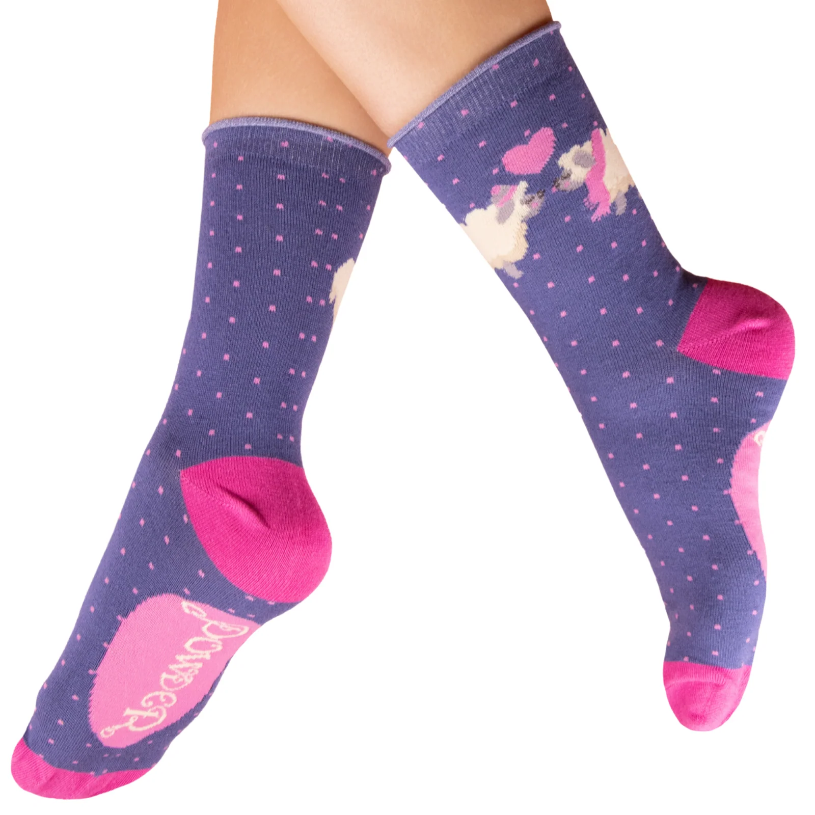 Powder Lovely Sheep Ankle Socks