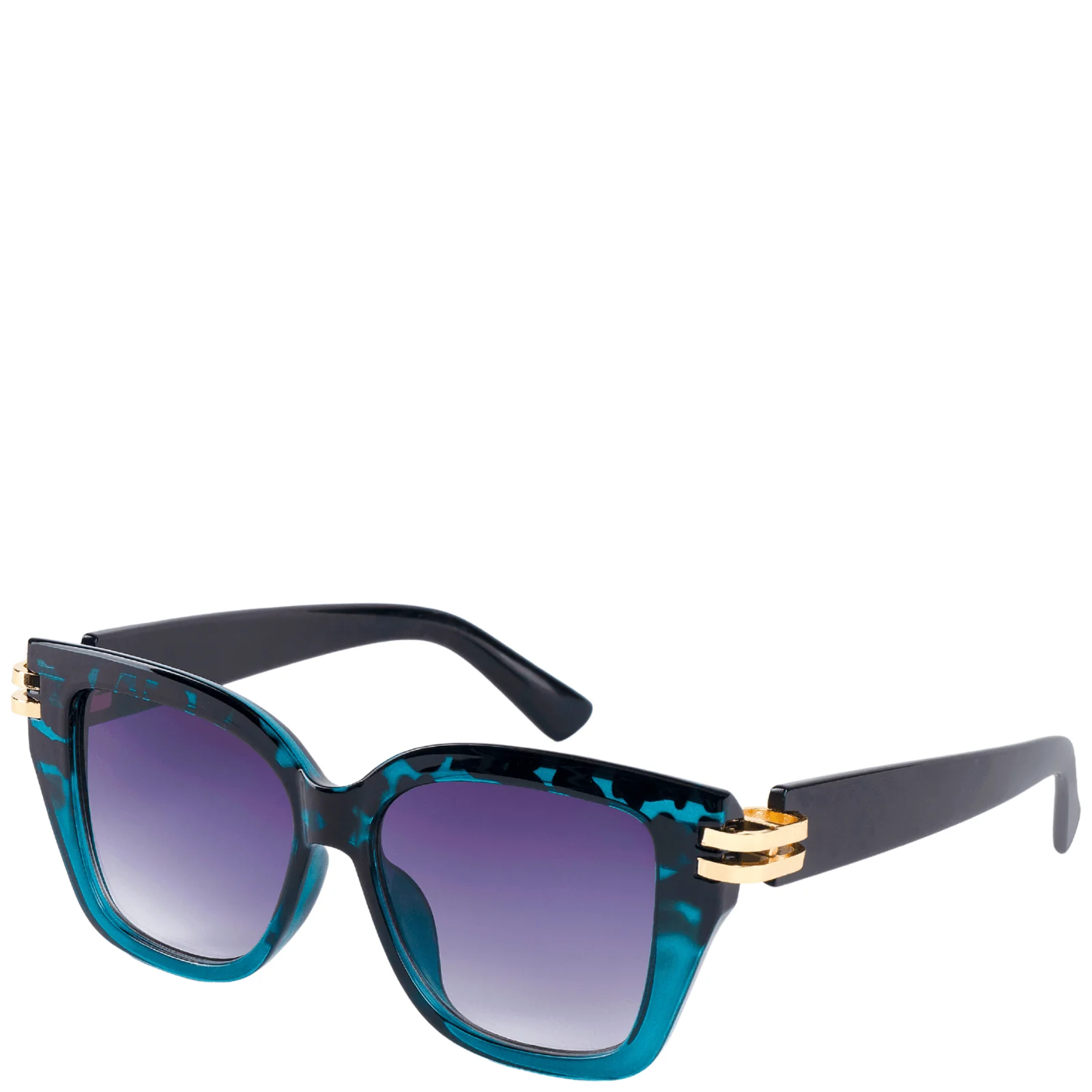 Powder Philomena Sunglasses - Teal Tortoiseshell