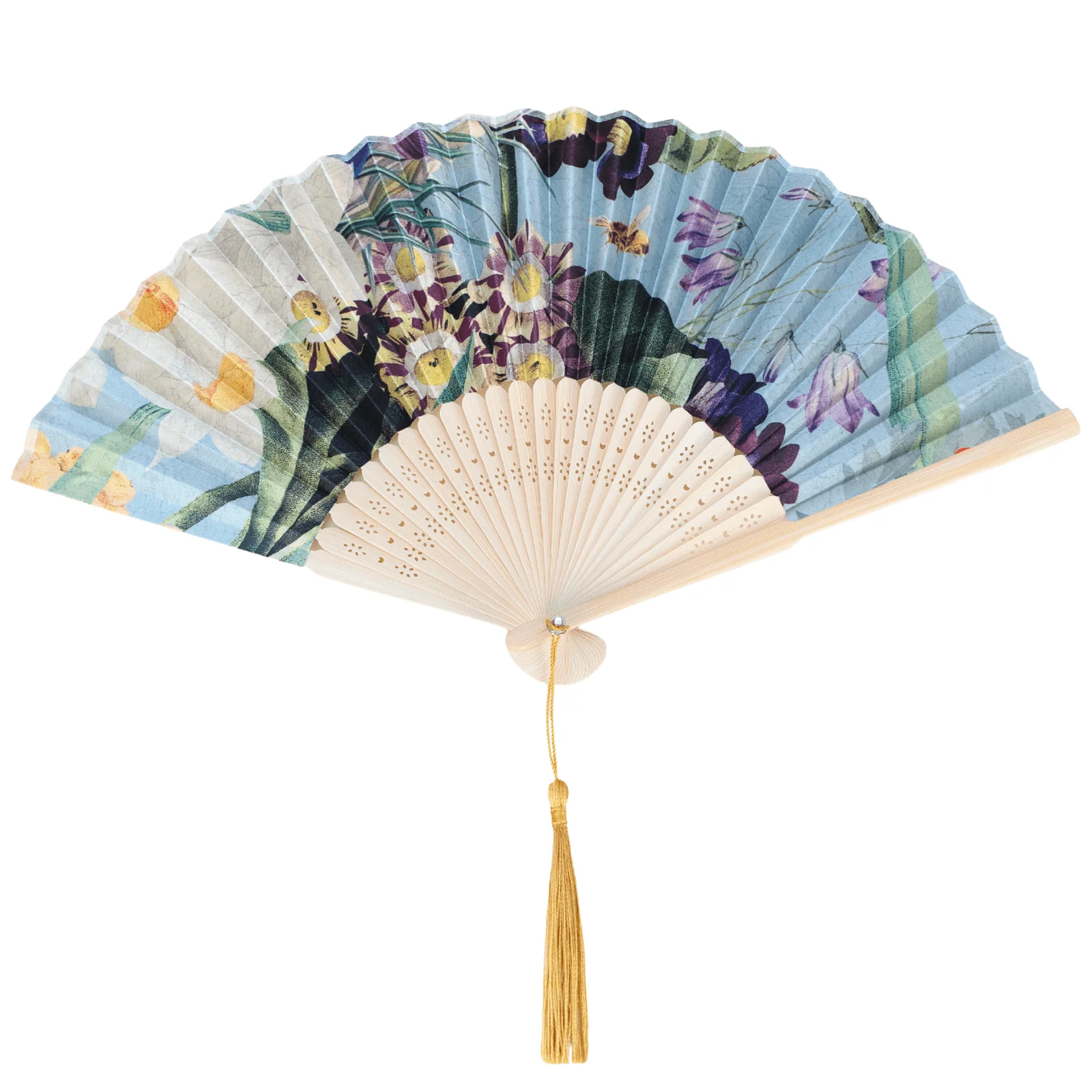 Powder Spring Flora Hand Fan