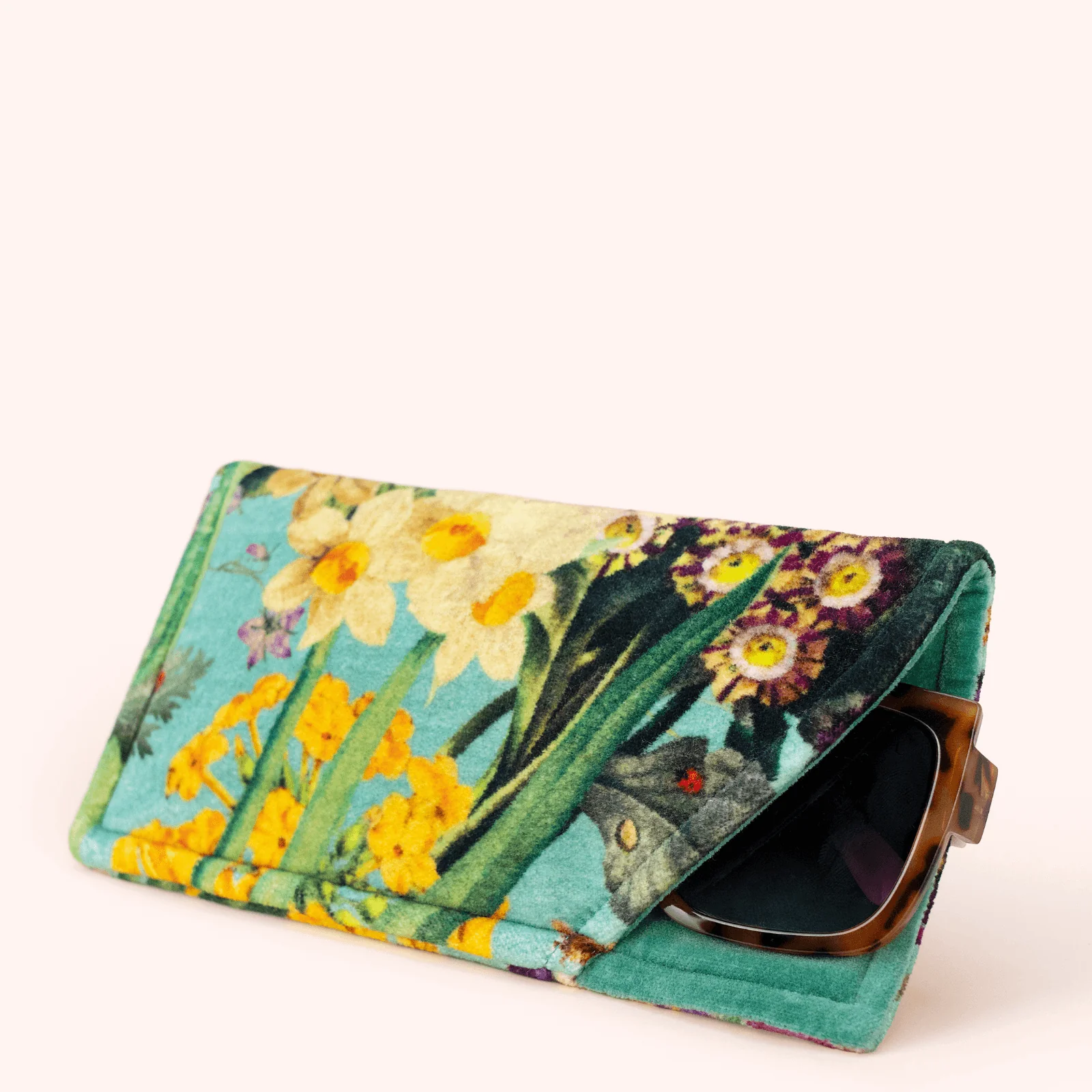 Powder Spring Flora Velvet Sunglasses Pouch - Image 2
