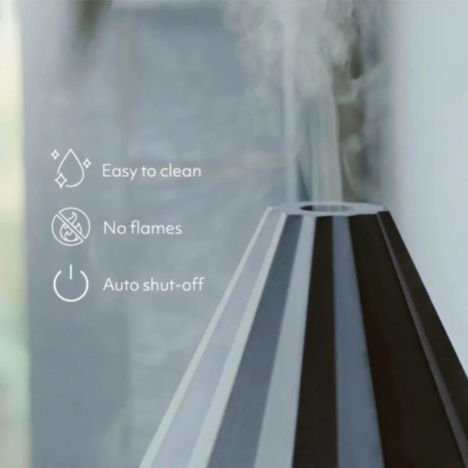 Prisma Concrete Grey Aroma Diffuser - Image 3
