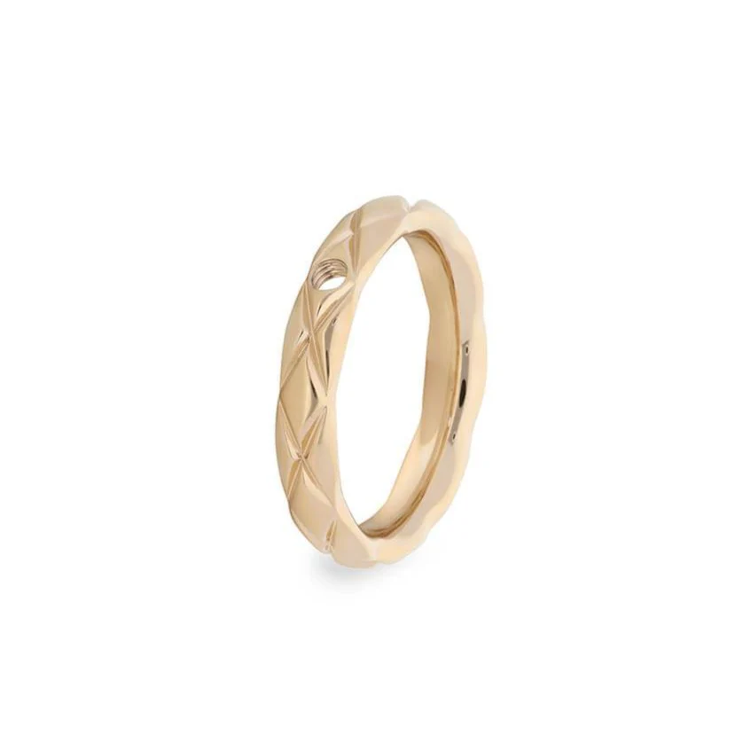 Qudo Aversa Ring Band - Gold - Image 2