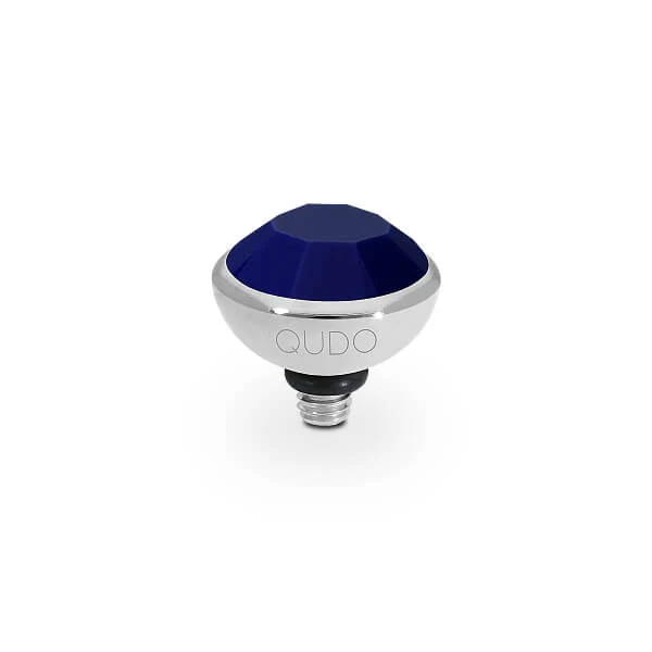 Qudo Bottone 10mm Silver Topper - Deep Sea