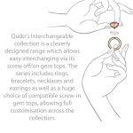 Qudo Canino 9mm Rose Gold Topper - Erinite Shimmer - Image 2