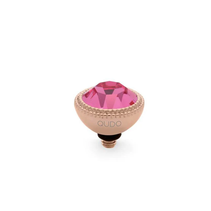Qudo Fabero 11mm Rose Gold Topper - Rose
