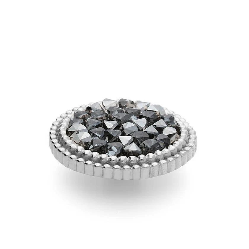 Qudo Fabero 15mm Silver Topper - Metallic Silver